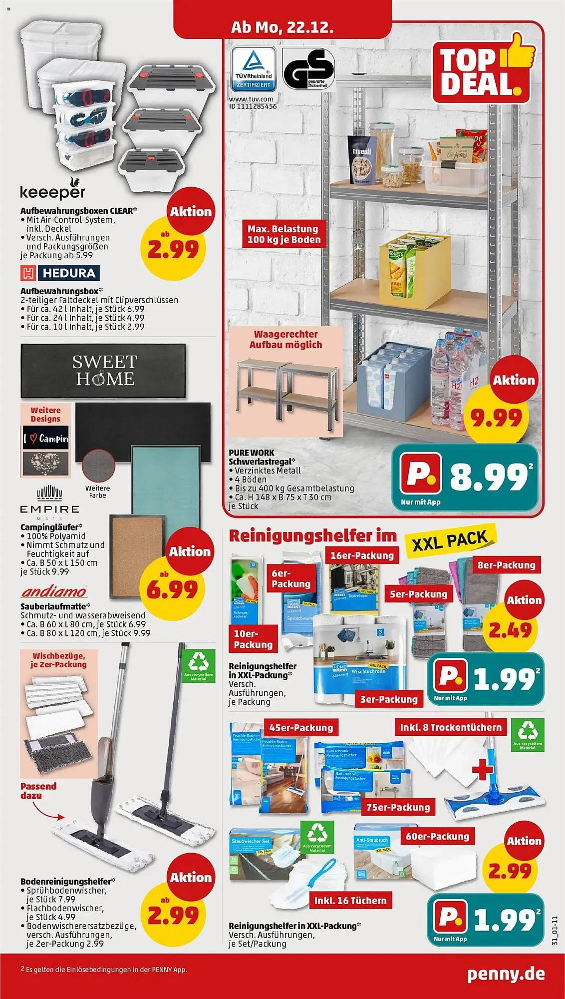 PENNY Prospekt von 22. Dezember bis 27. Dezember 2025 - Prospekt seite 35