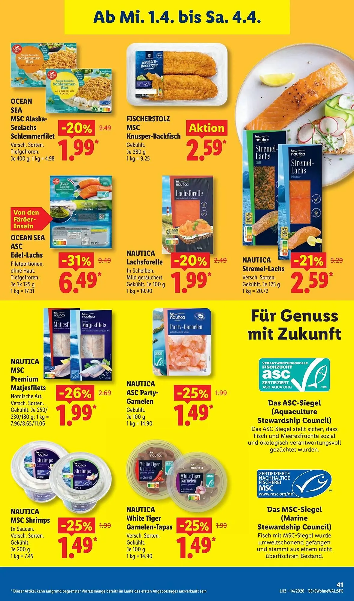 Lidl Prospekt von 30. März bis 5. April 2026 - Prospekt seite 65
