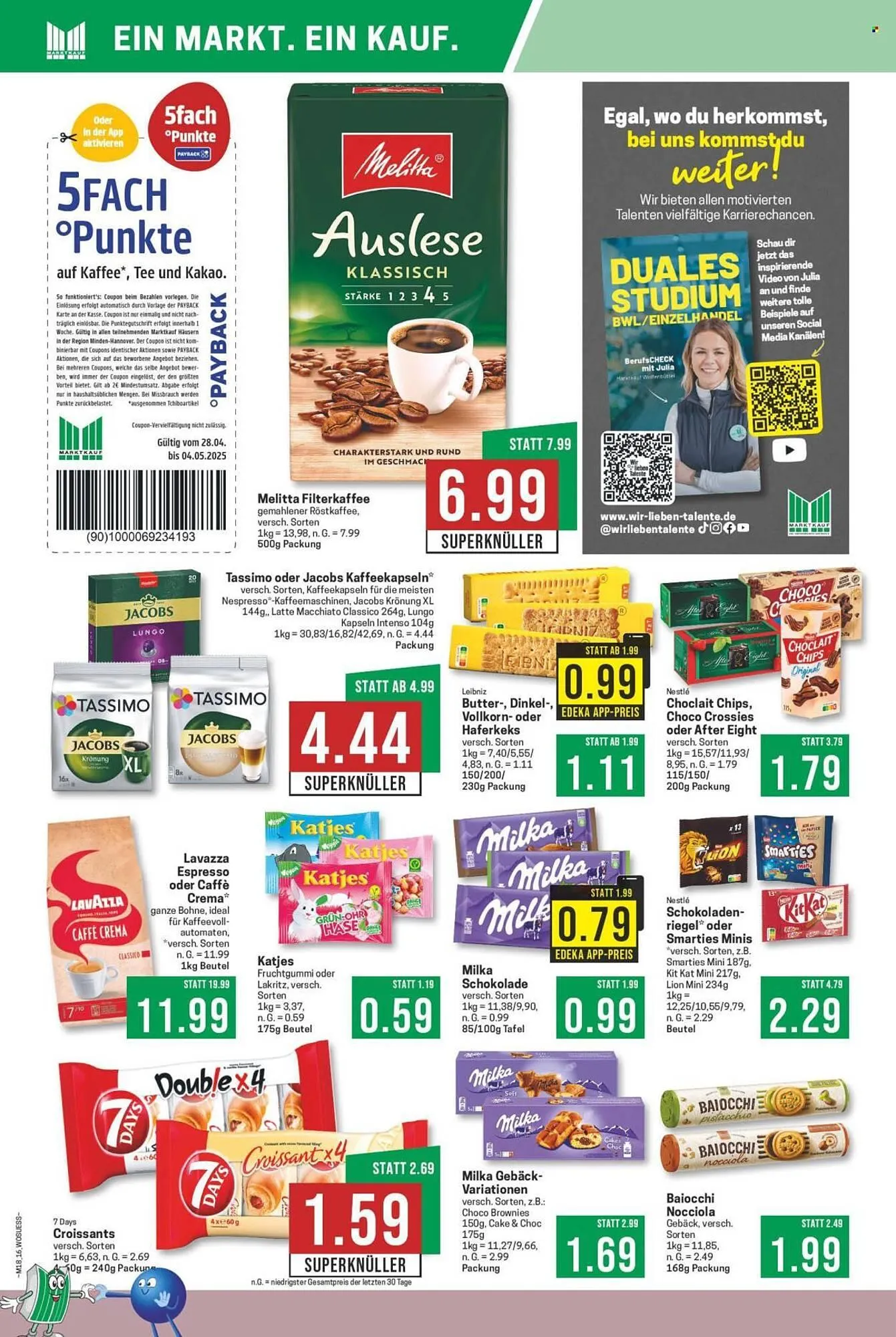 Marktkauf Prospekt von 28. April bis 3. Mai 2025 - Prospekt seite 18