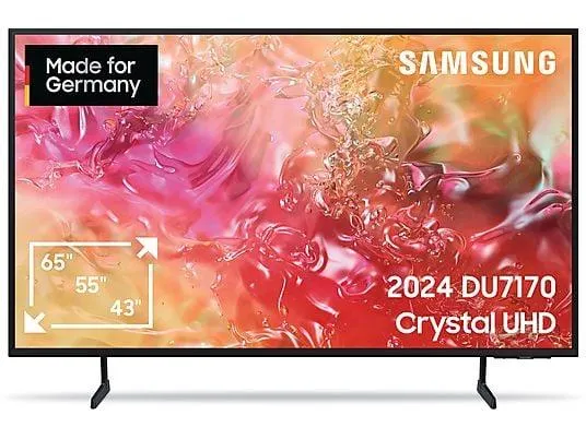 SAMSUNG GU 43 DU 7170 UXZG LED TV (Flat, 43 Zoll / 108 cm, UHD 4K, SMART TV)