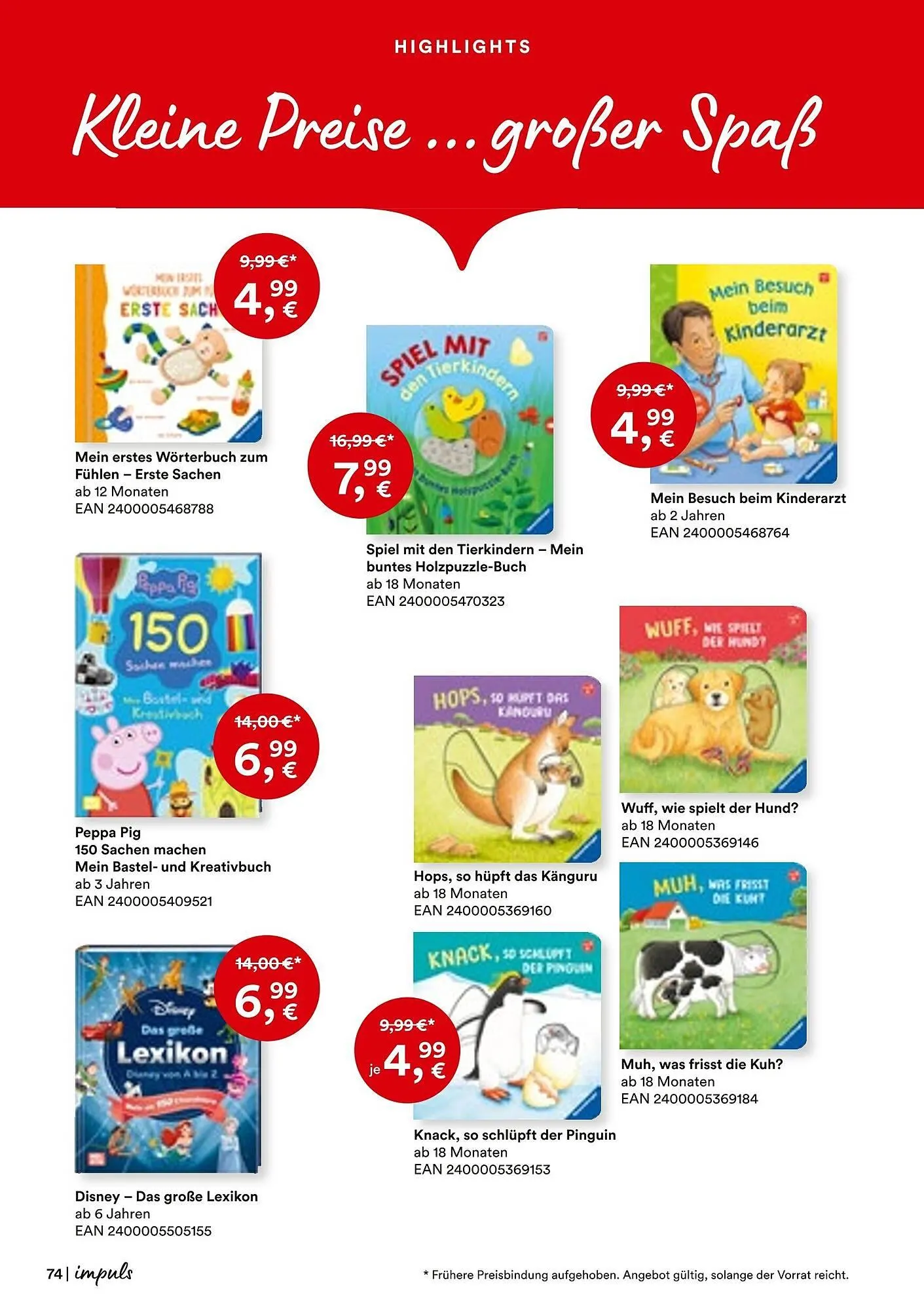 Thalia Prospekt von 7. April bis 19. April 2025 - Prospekt seite 74