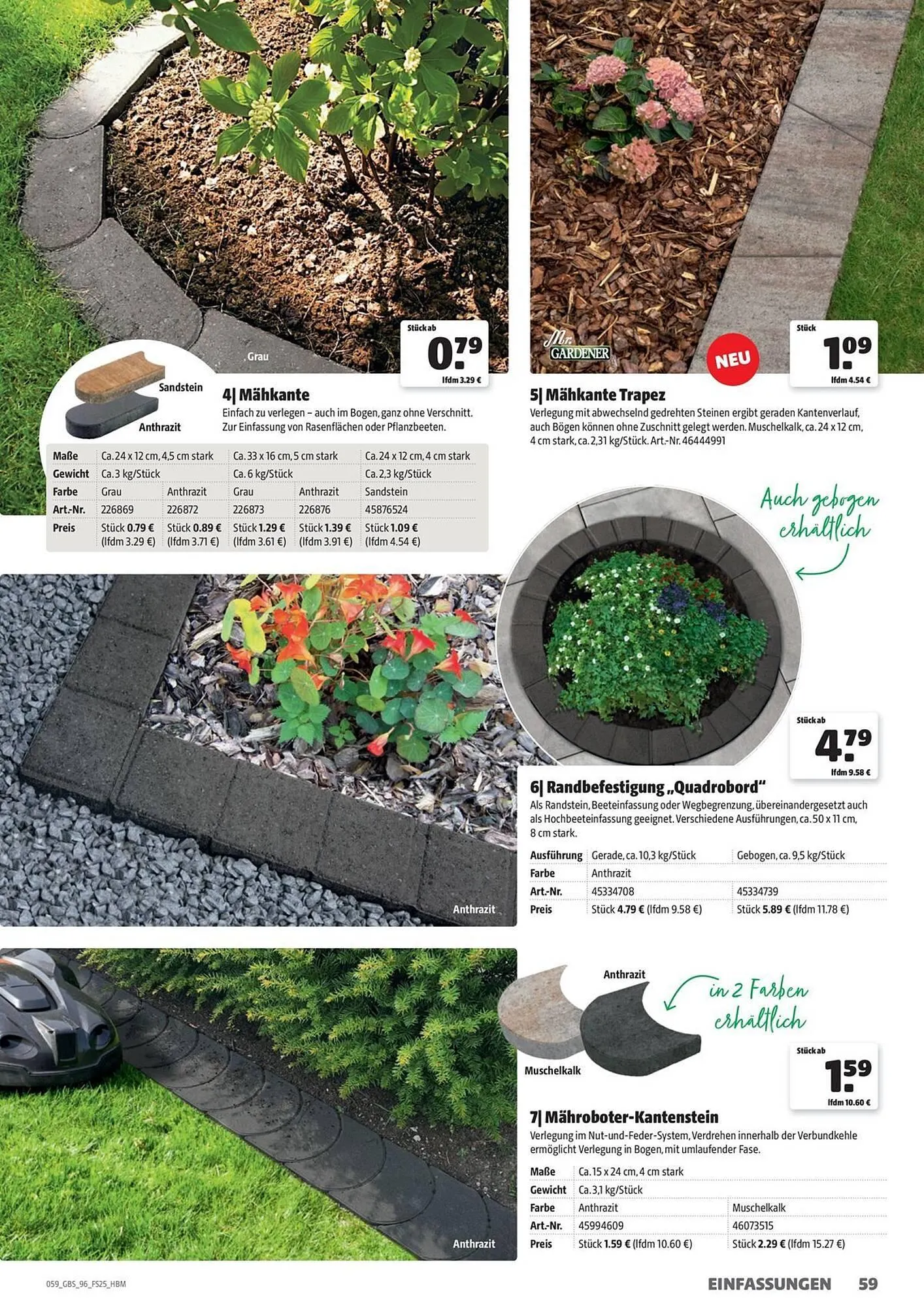 Hagebau Prospekt von 19. September bis 31. Dezember 2025 - Prospekt seite 59