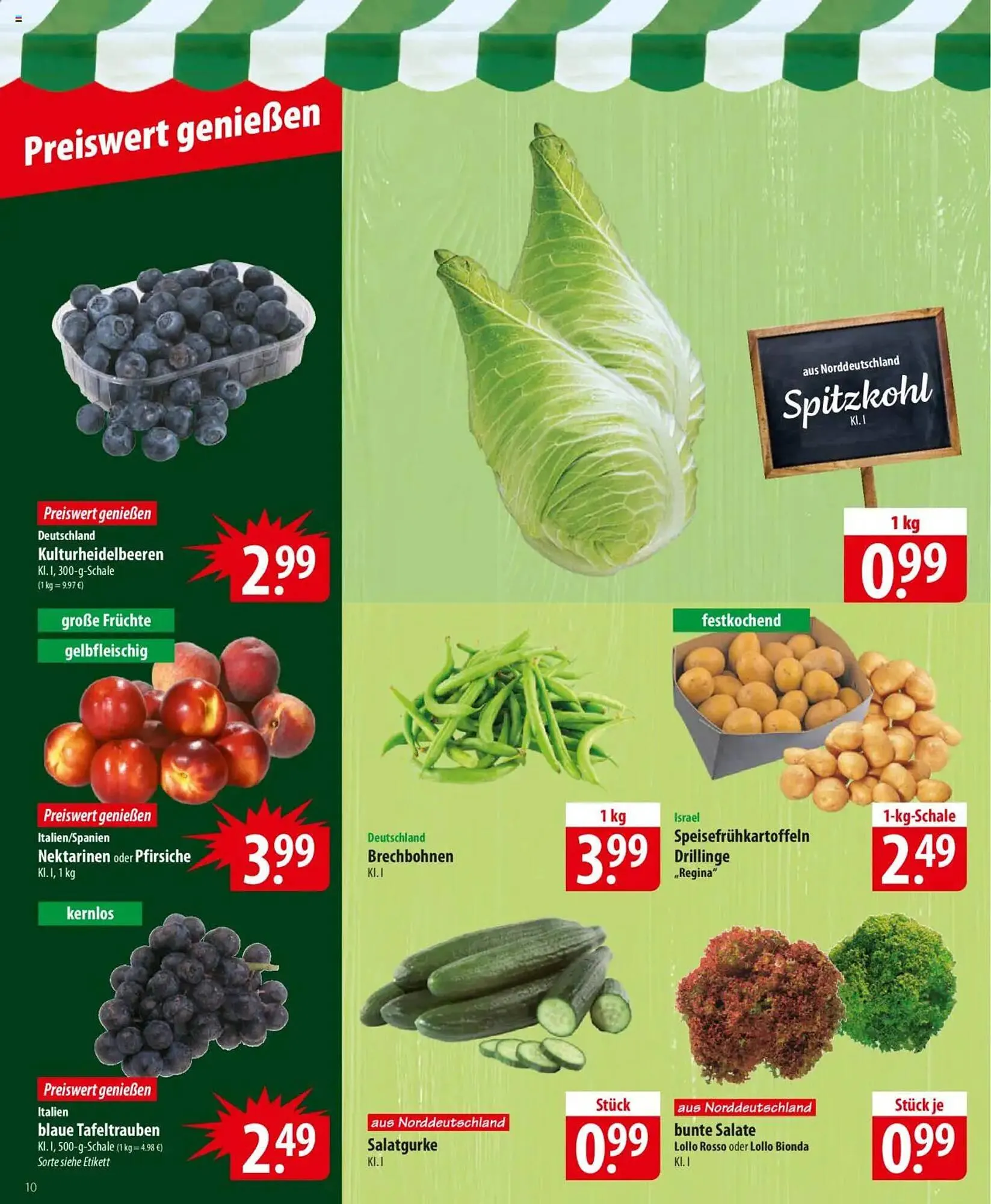 Famila Nord Ost Prospekt von 14. Juli bis 19. Juli 2025 - Prospekt seite 10