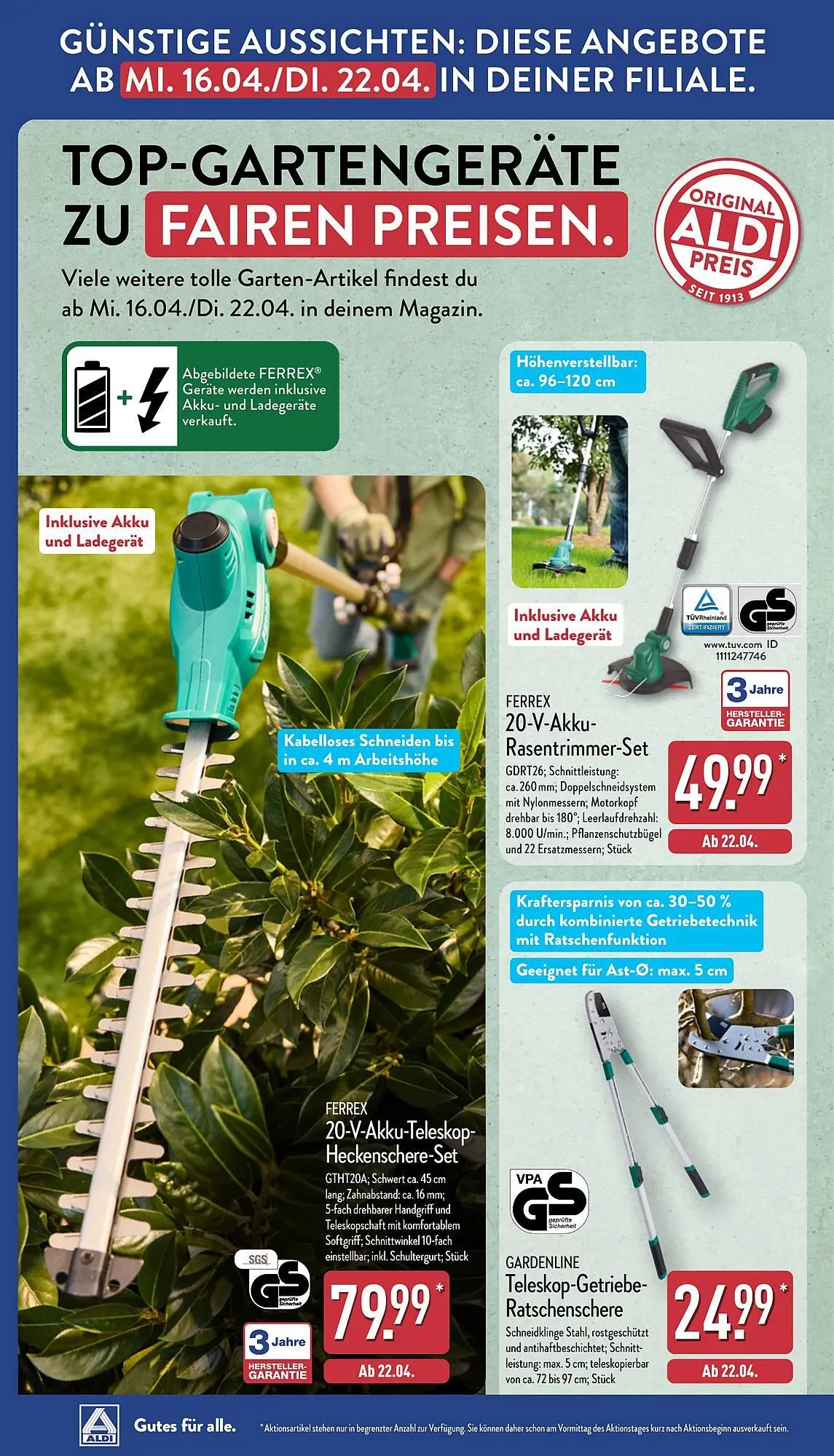 Aldi Nord Prospekt von 31. März bis 5. April 2025 - Prospekt seite 26