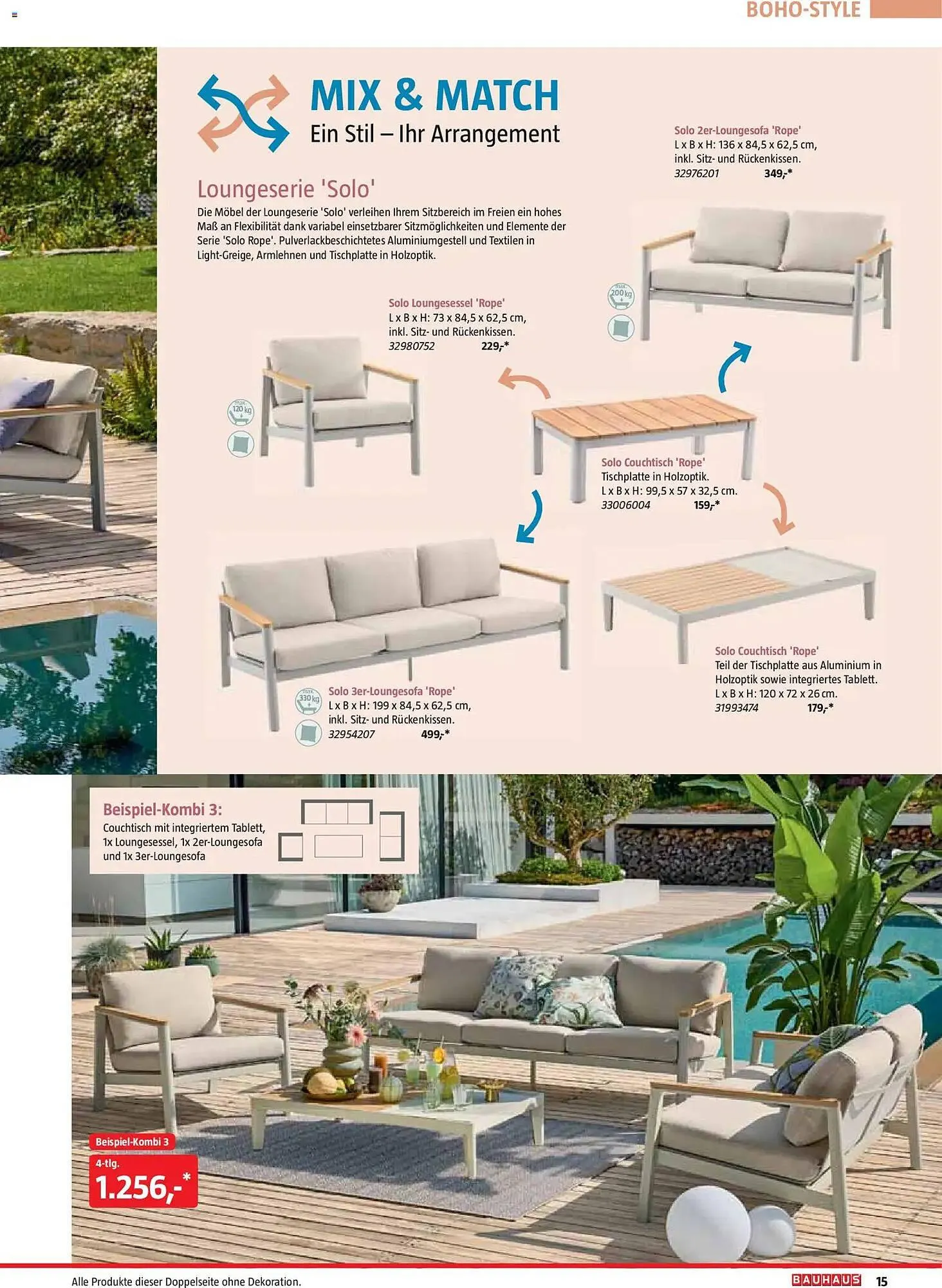 Bauhaus Prospekt von 2. März bis 30. Juni 2026 - Prospekt seite 15