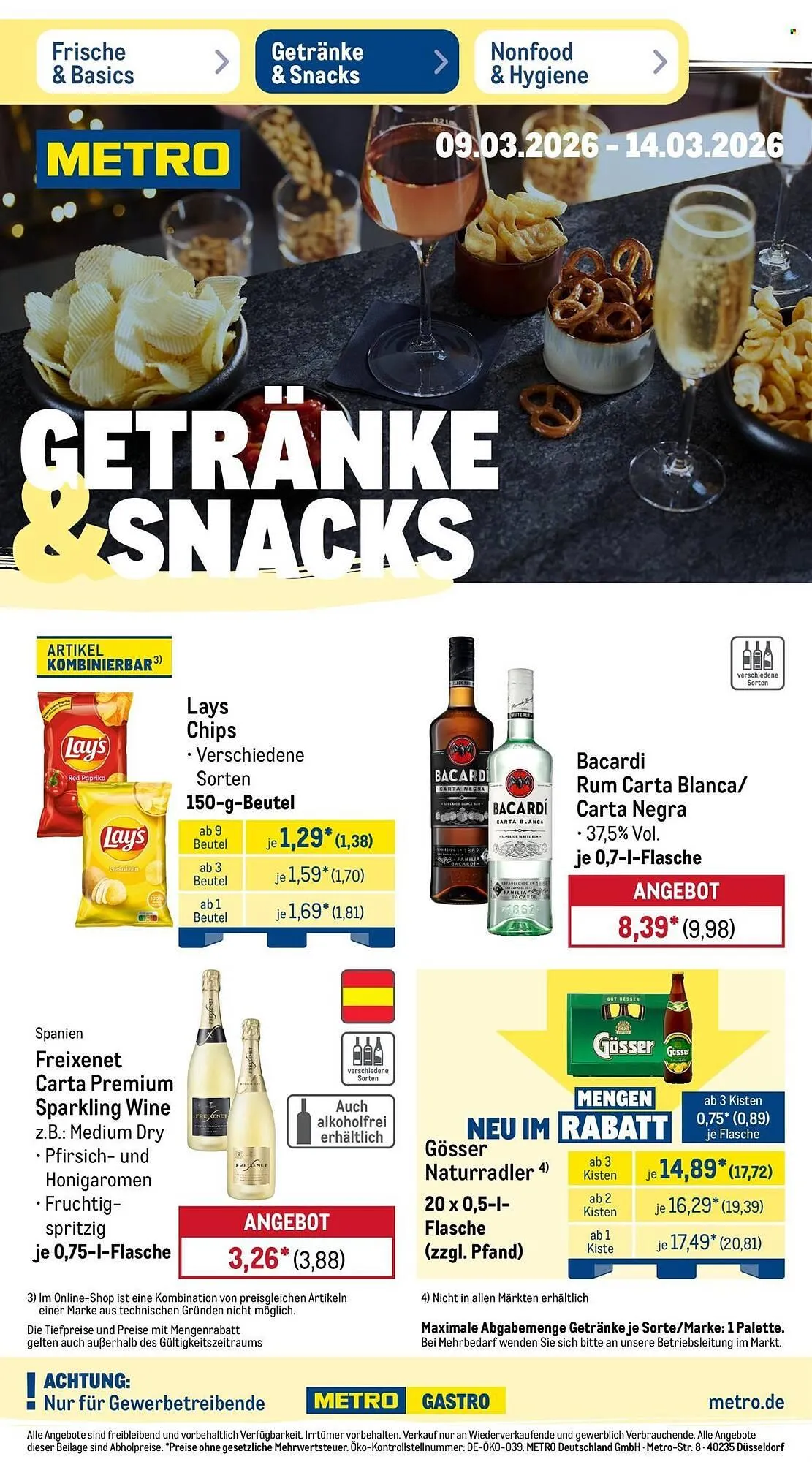 METRO Prospekt von 9. März bis 14. März 2026 - Prospekt seite 26
