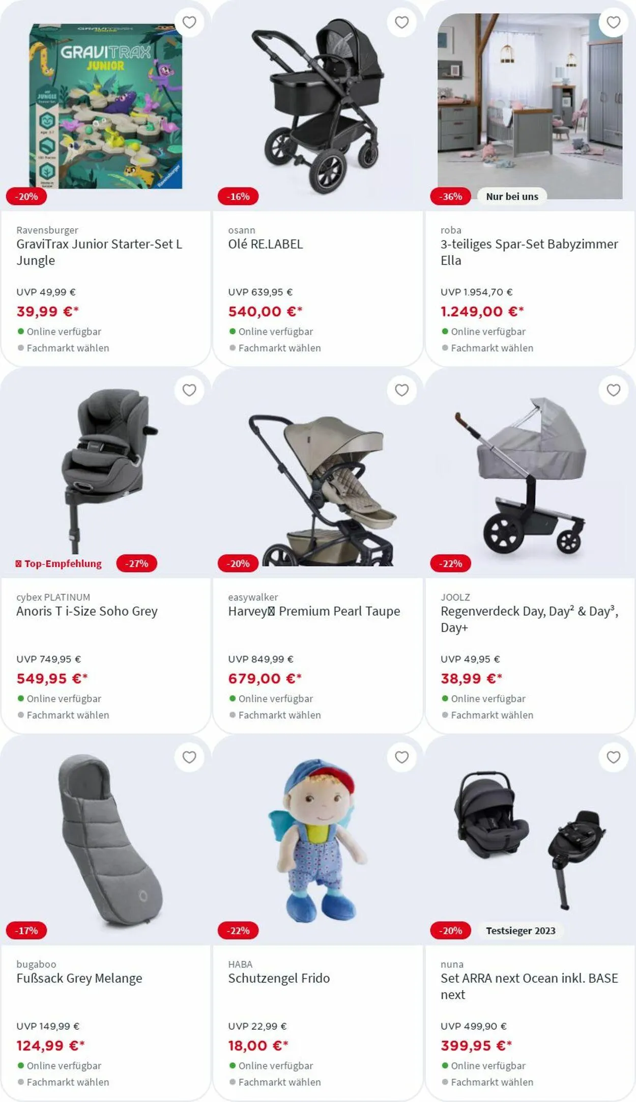 BabyOne Aktueller Prospekt von 10. März bis 16. März 2025 - Prospekt seite 72