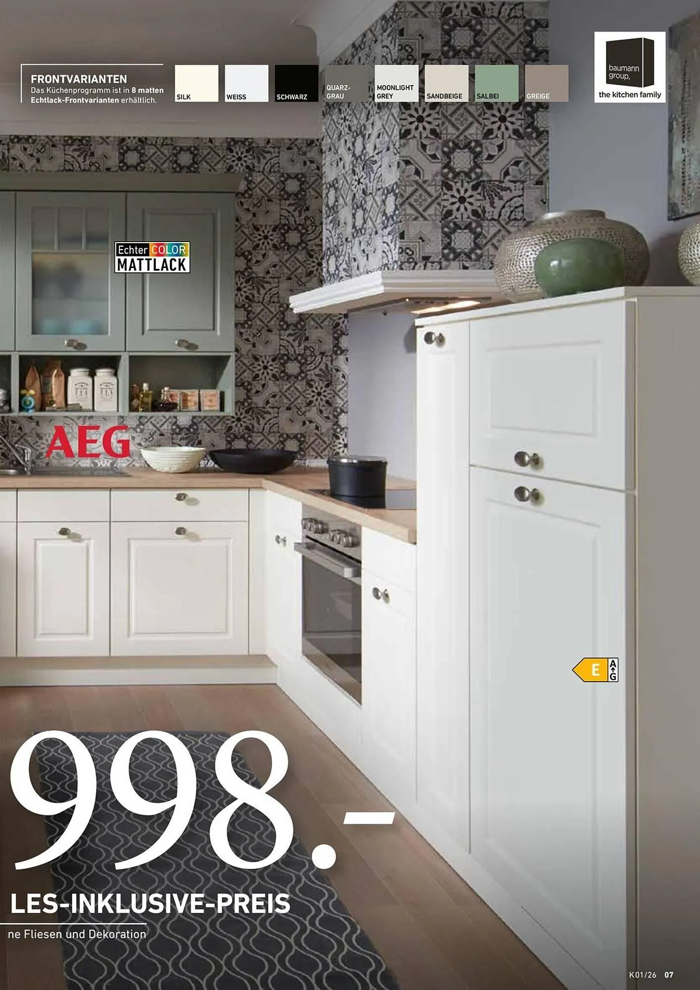 Küchen Aktuell Prospekt von 13. Januar bis 31. Dezember 2026 - Prospekt seite 7
