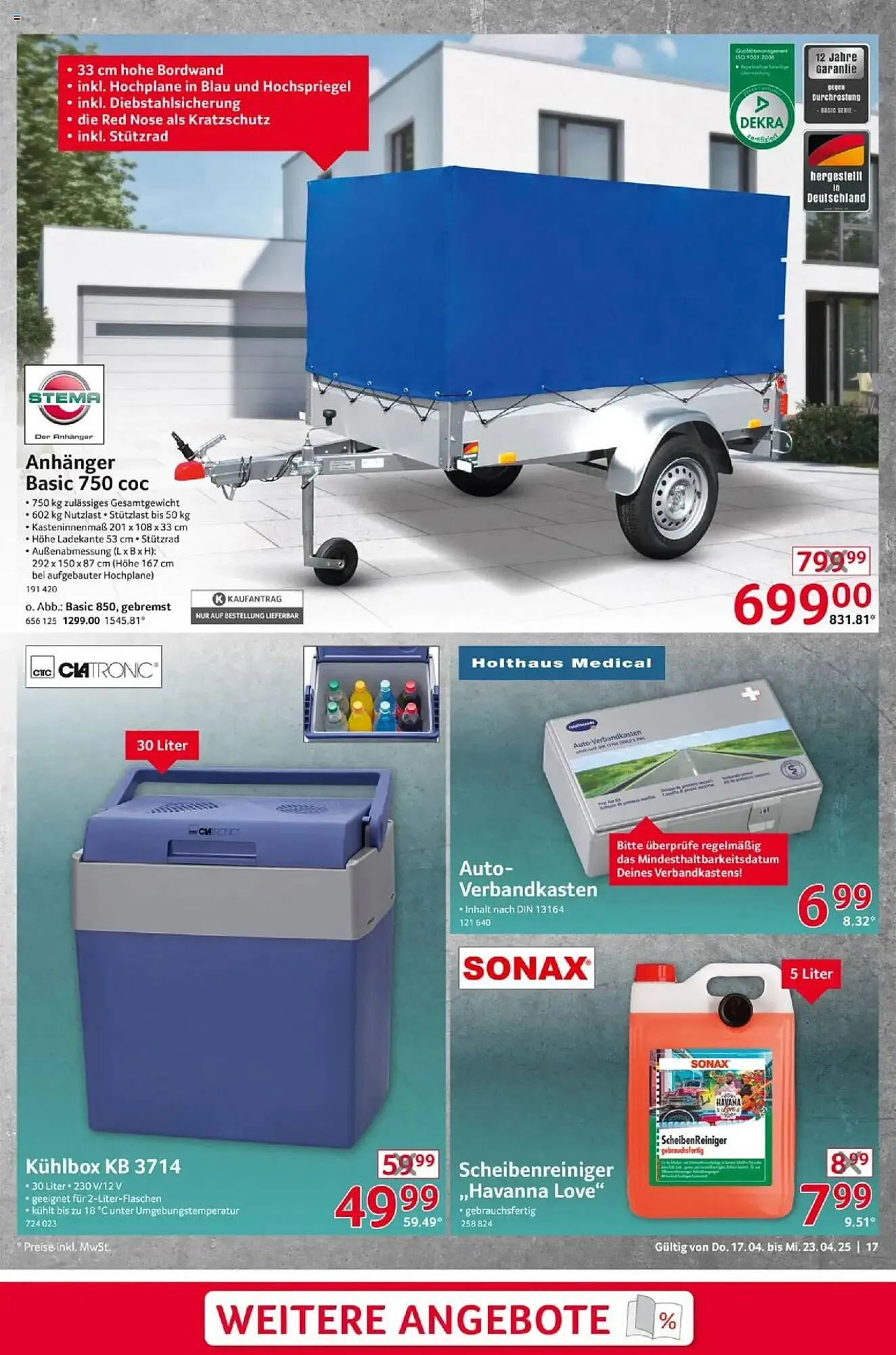 Selgros Prospekt von 17. April bis 23. April 2025 - Prospekt seite 17