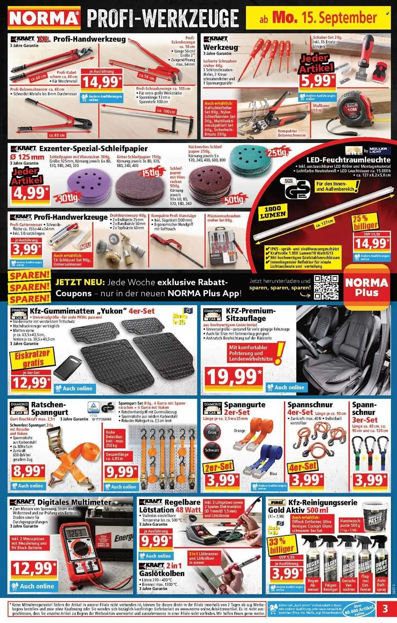 Norma Prospekt von 15. September bis 21. September 2025 - Prospekt seite 3