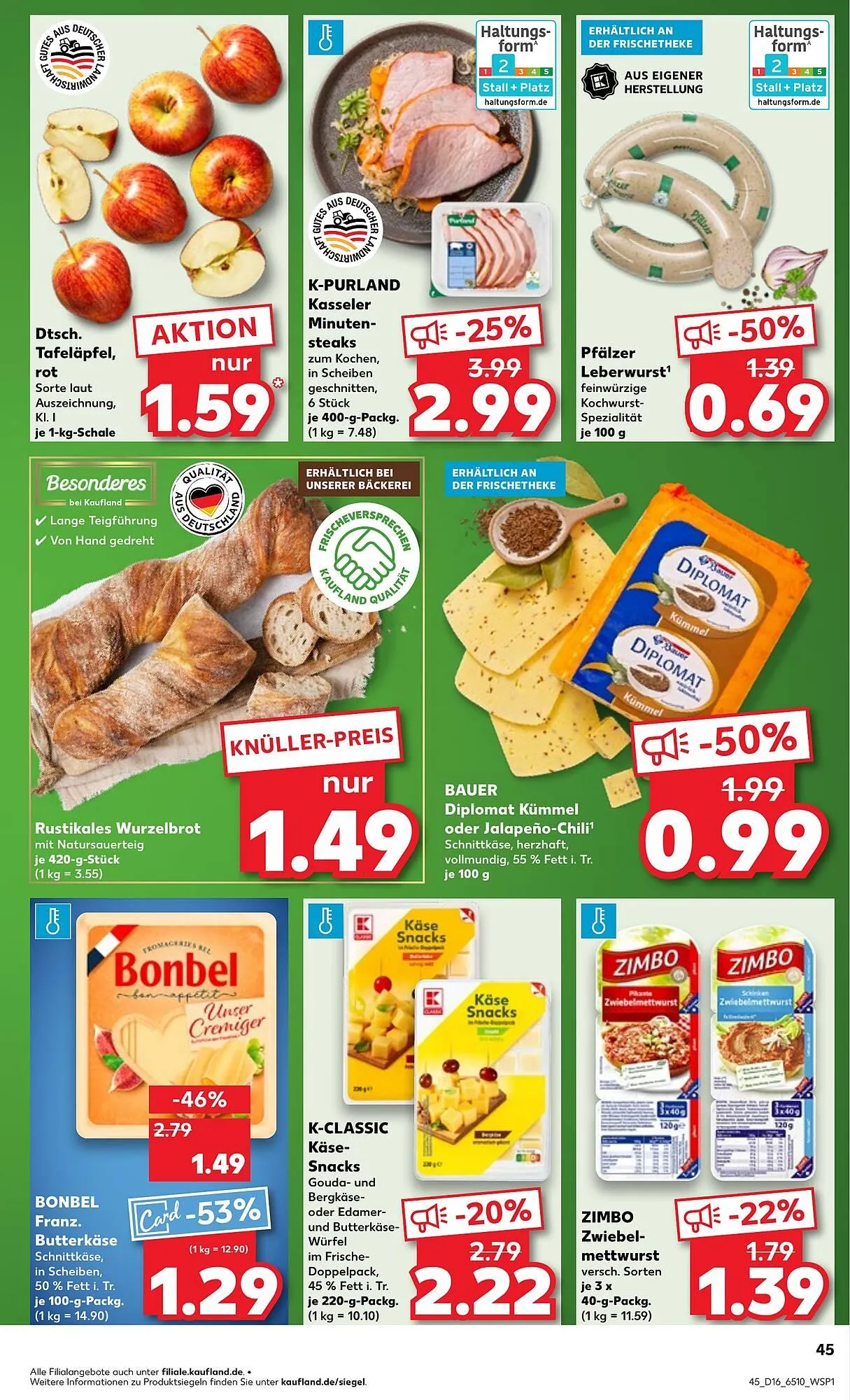 Kaufland Prospekt von 17. April bis 23. April 2025 - Prospekt seite 45