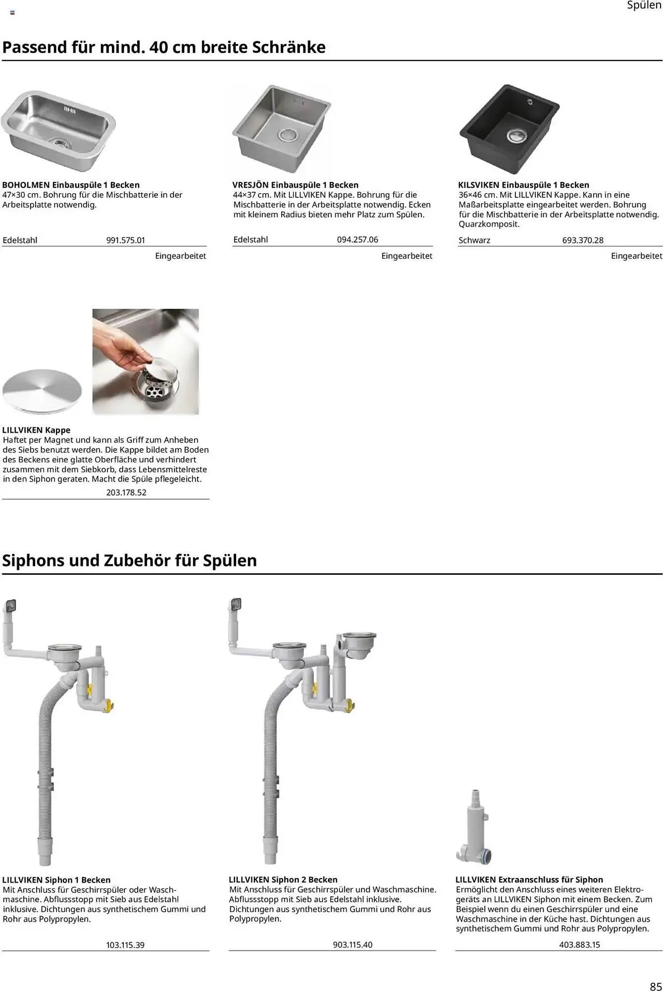 IKEA Prospekt von 30. September bis 30. September 2026 - Prospekt seite 85