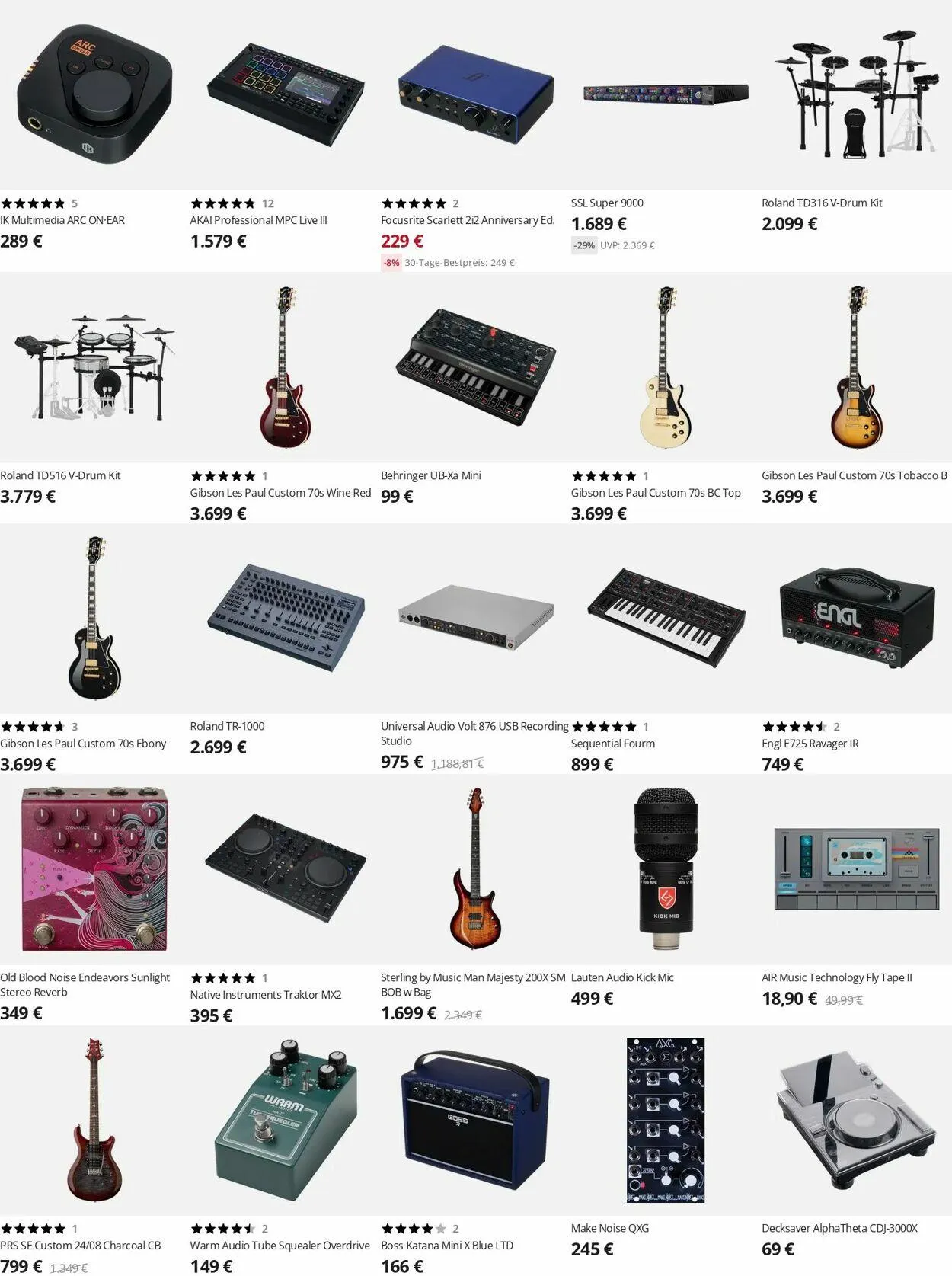 Thomann Aktueller Prospekt von 3. November bis 12. November 2025 - Prospekt seite 2