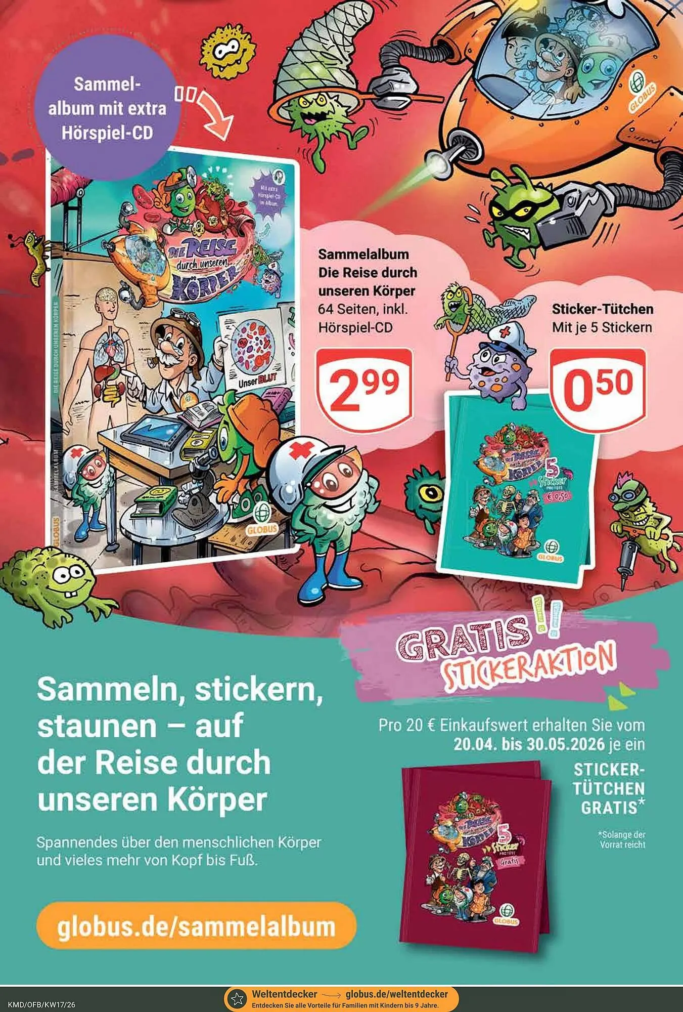 Globus Prospekt von 20. April bis 25. April 2026 - Prospekt seite 7
