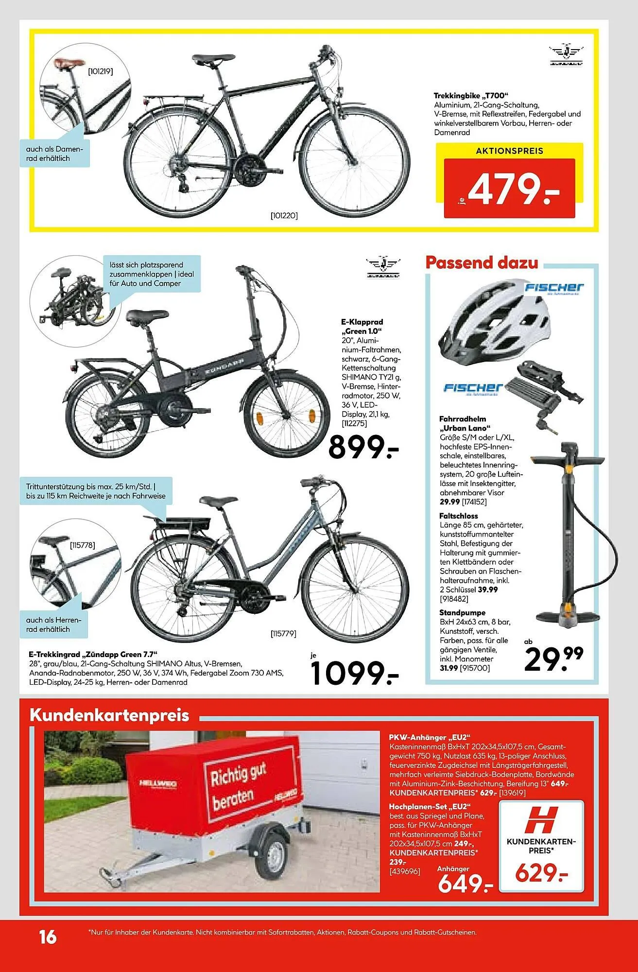 Hellweg Prospekt von 26. Mai bis 1. Juni 2025 - Prospekt seite 16