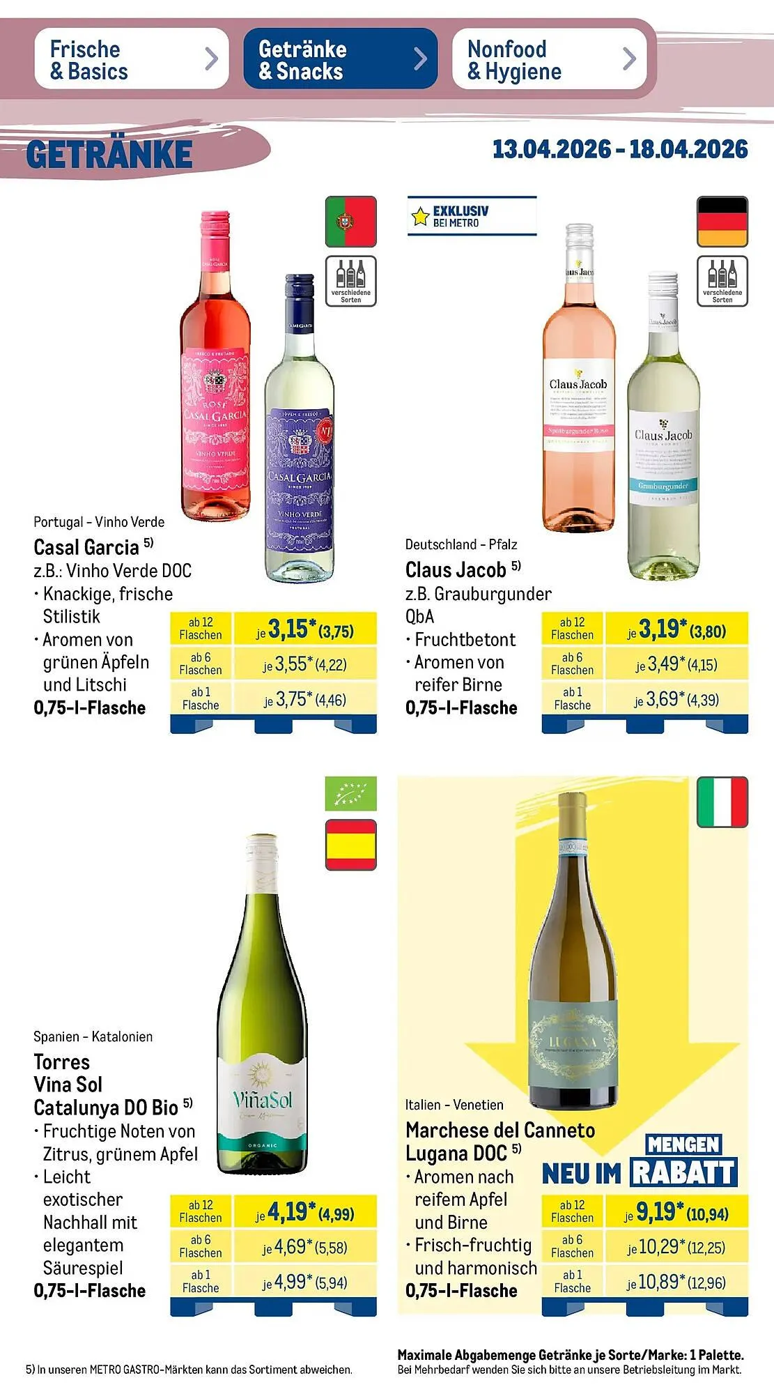 METRO Prospekt von 12. April bis 18. April 2026 - Prospekt seite 35