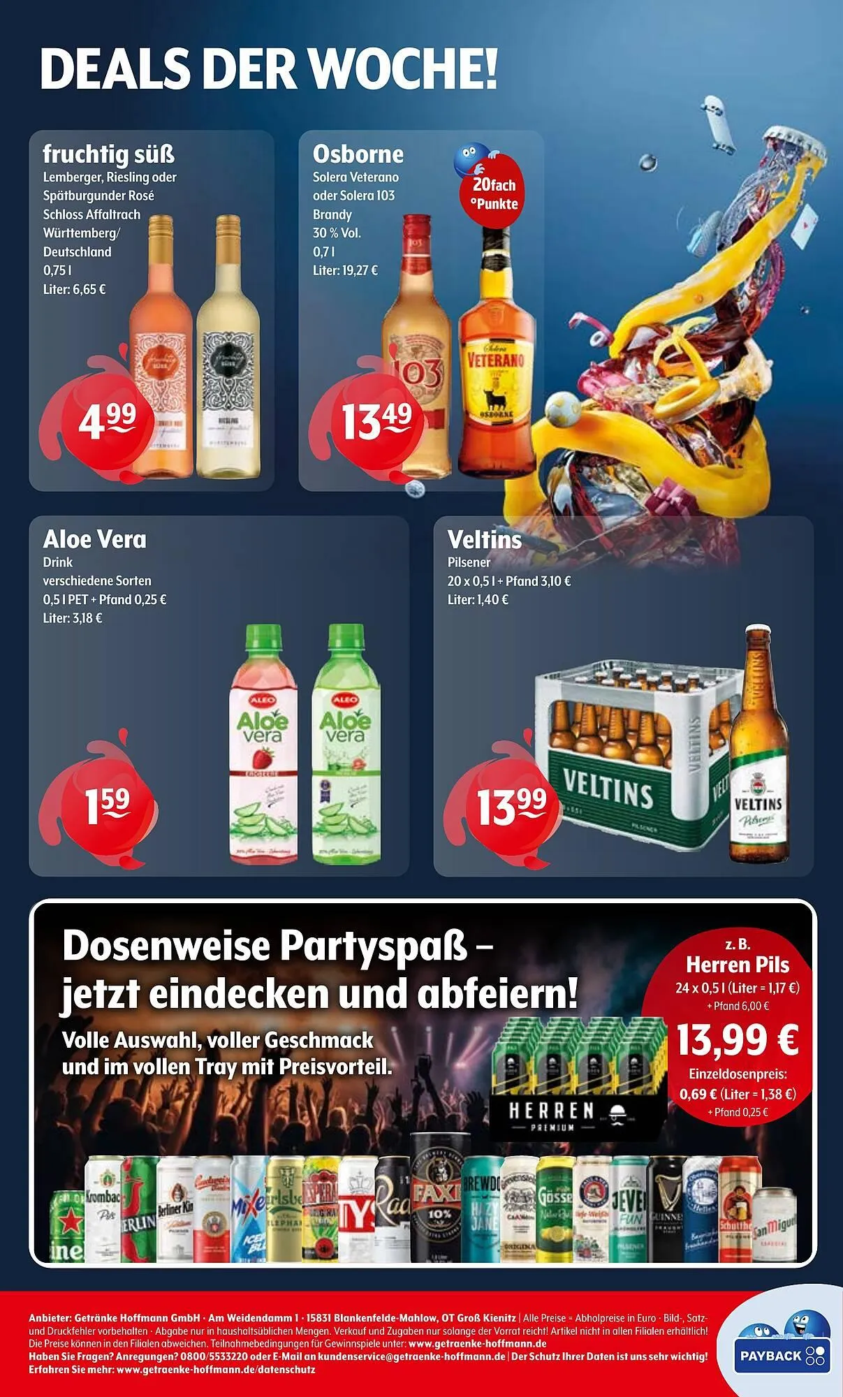 Getränke Hoffmann Prospekt von 31. März bis 5. April 2025 - Prospekt seite 8