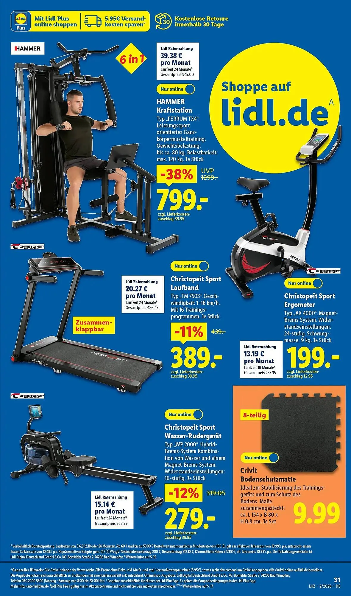 Lidl Prospekt von 4. Januar bis 10. Januar 2026 - Prospekt seite 43