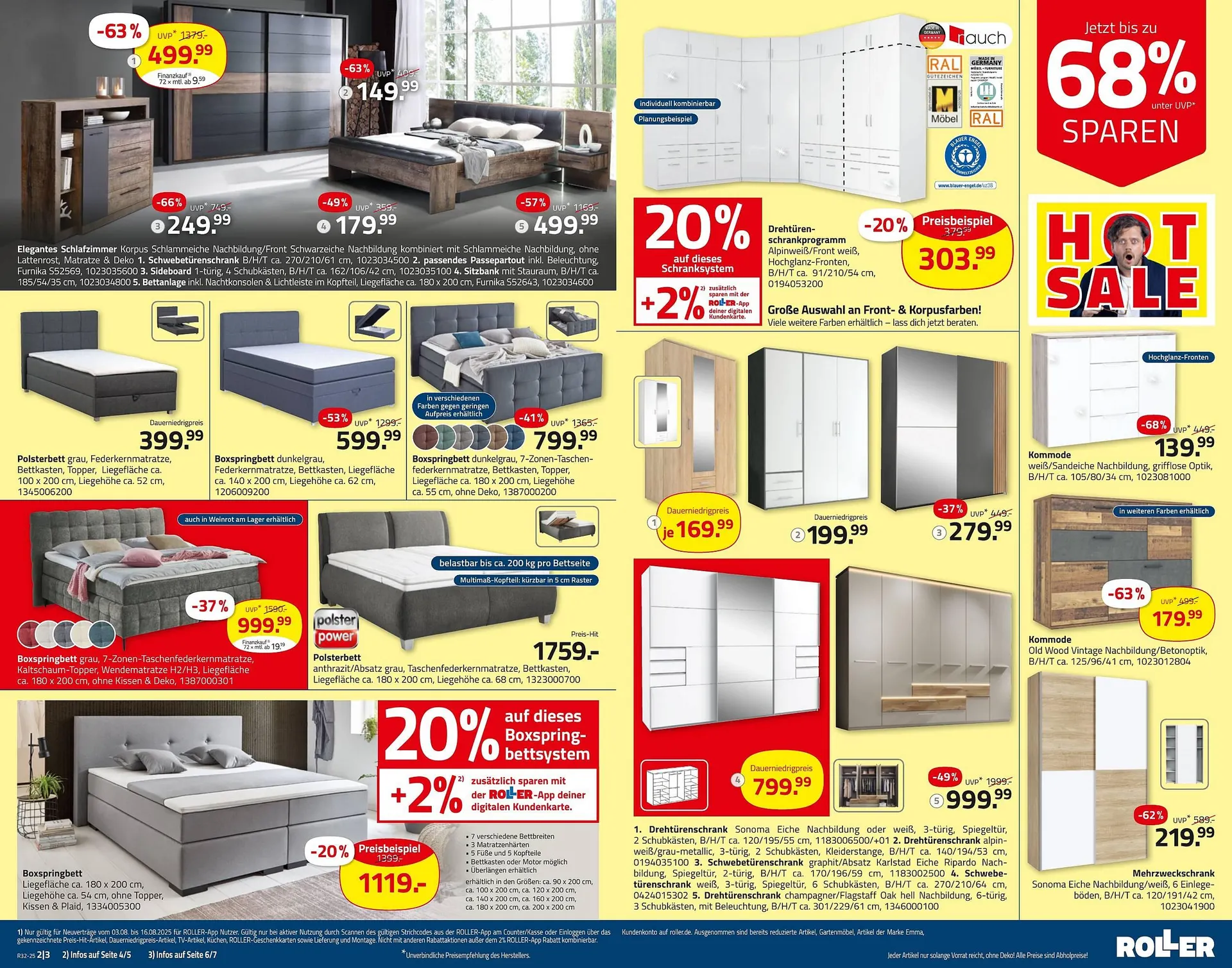 ROLLER Prospekt von 3. August bis 16. August 2025 - Prospekt seite 3