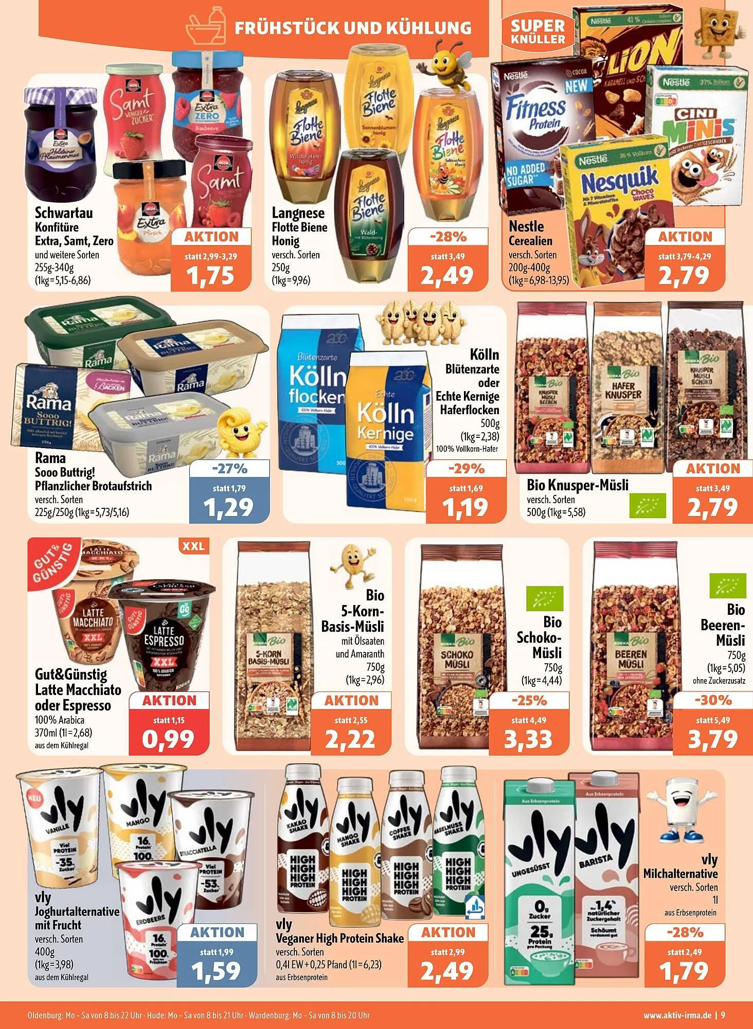 Aktiv Irma Prospekt von 20. April bis 25. April 2026 - Prospekt seite 9