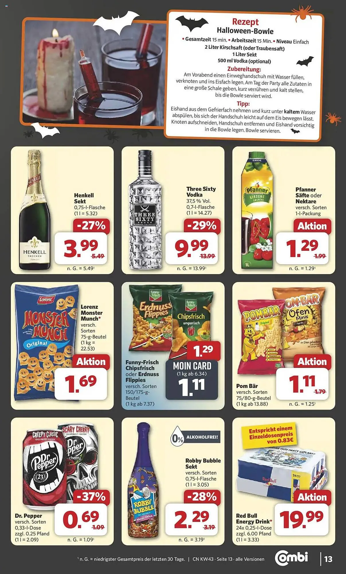 Combi Prospekt von 20. Oktober bis 25. Oktober 2025 - Prospekt seite 16