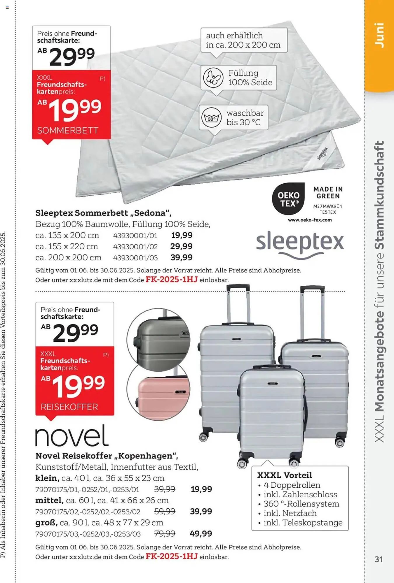 XXXLutz Prospekt von 1. Februar bis 31. Juli 2025 - Prospekt seite 31