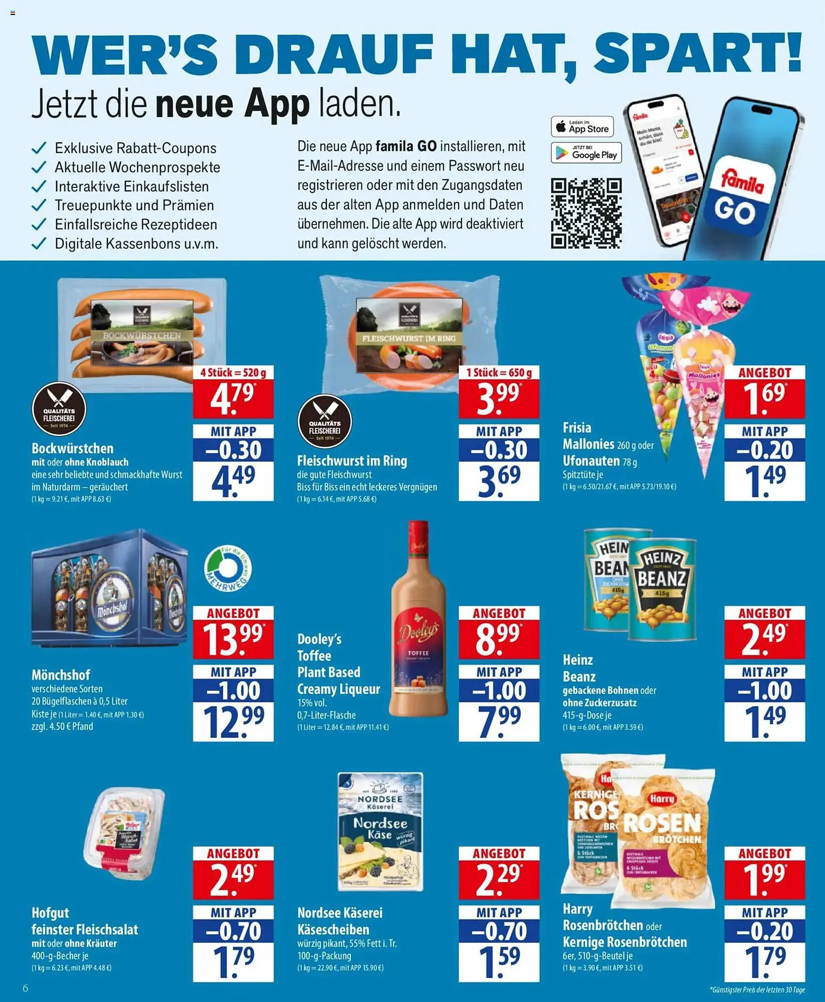 Famila Nord Ost Prospekt von 9. Februar bis 14. Februar 2026 - Prospekt seite 6