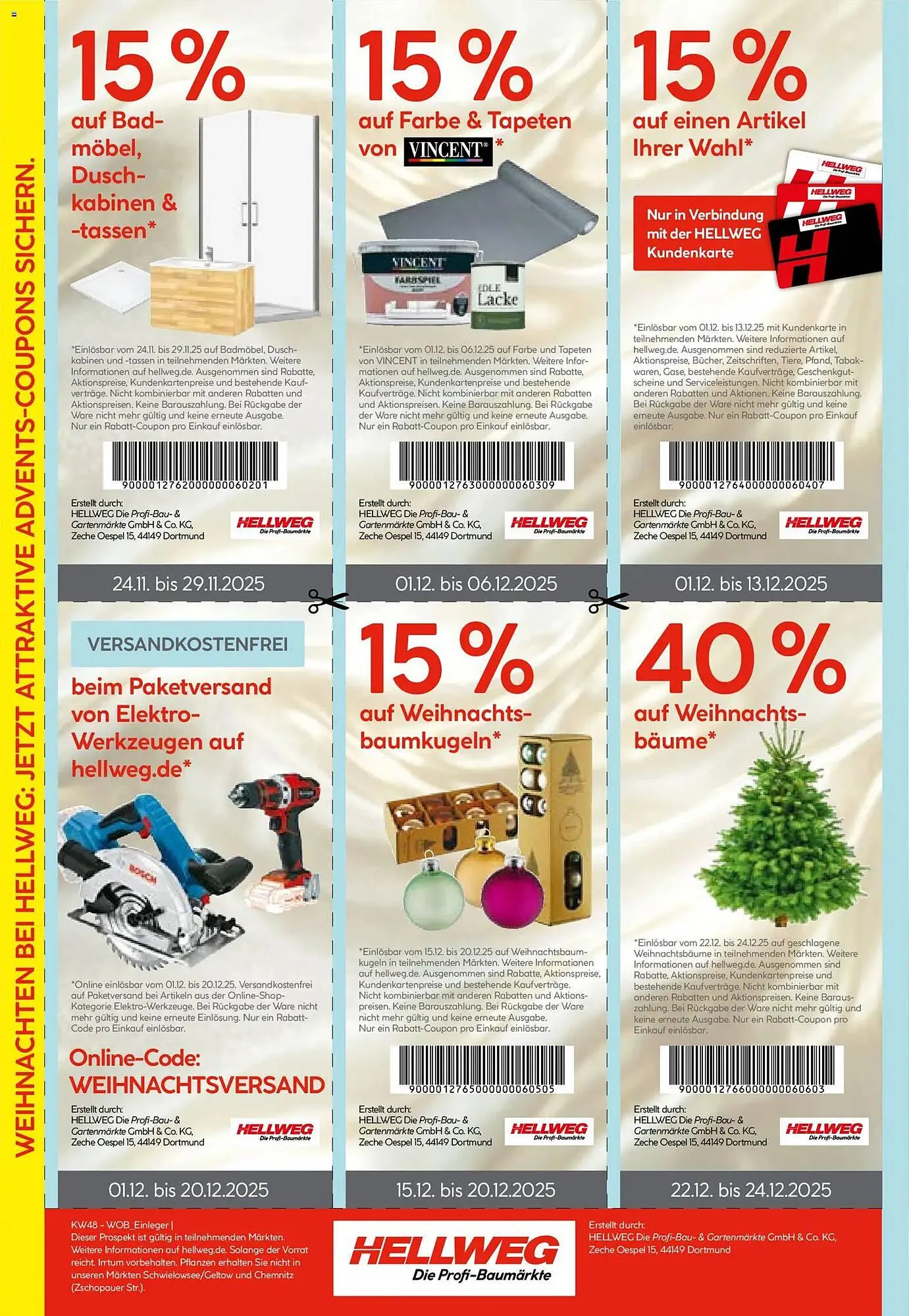 Hellweg Prospekt von 24. November bis 29. November 2025 - Prospekt seite 16