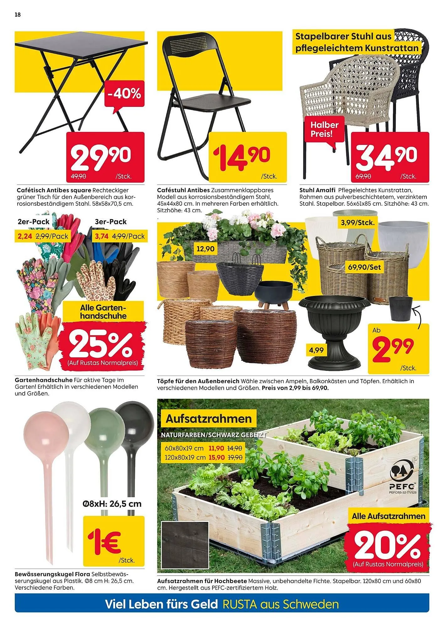 Rusta Prospekt von 12. April bis 18. April 2025 - Prospekt seite 18