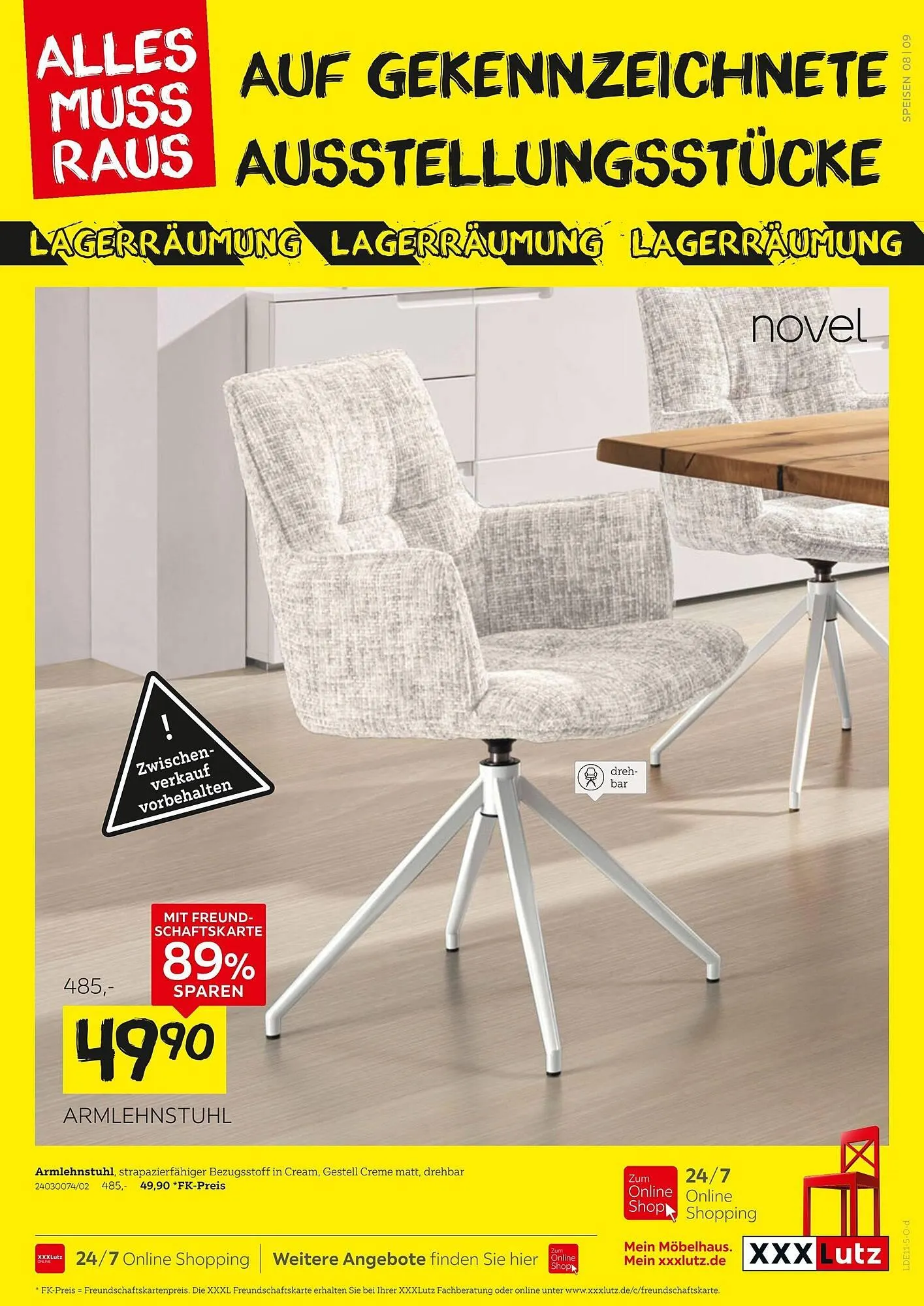 XXXLutz Prospekt von 10. November bis 23. November 2025 - Prospekt seite 9