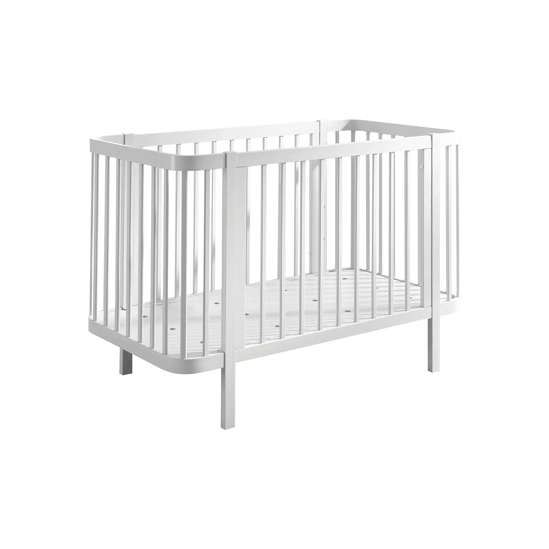 Zauberzwerg Babybett Piccolino 70x140 cm Weiß
