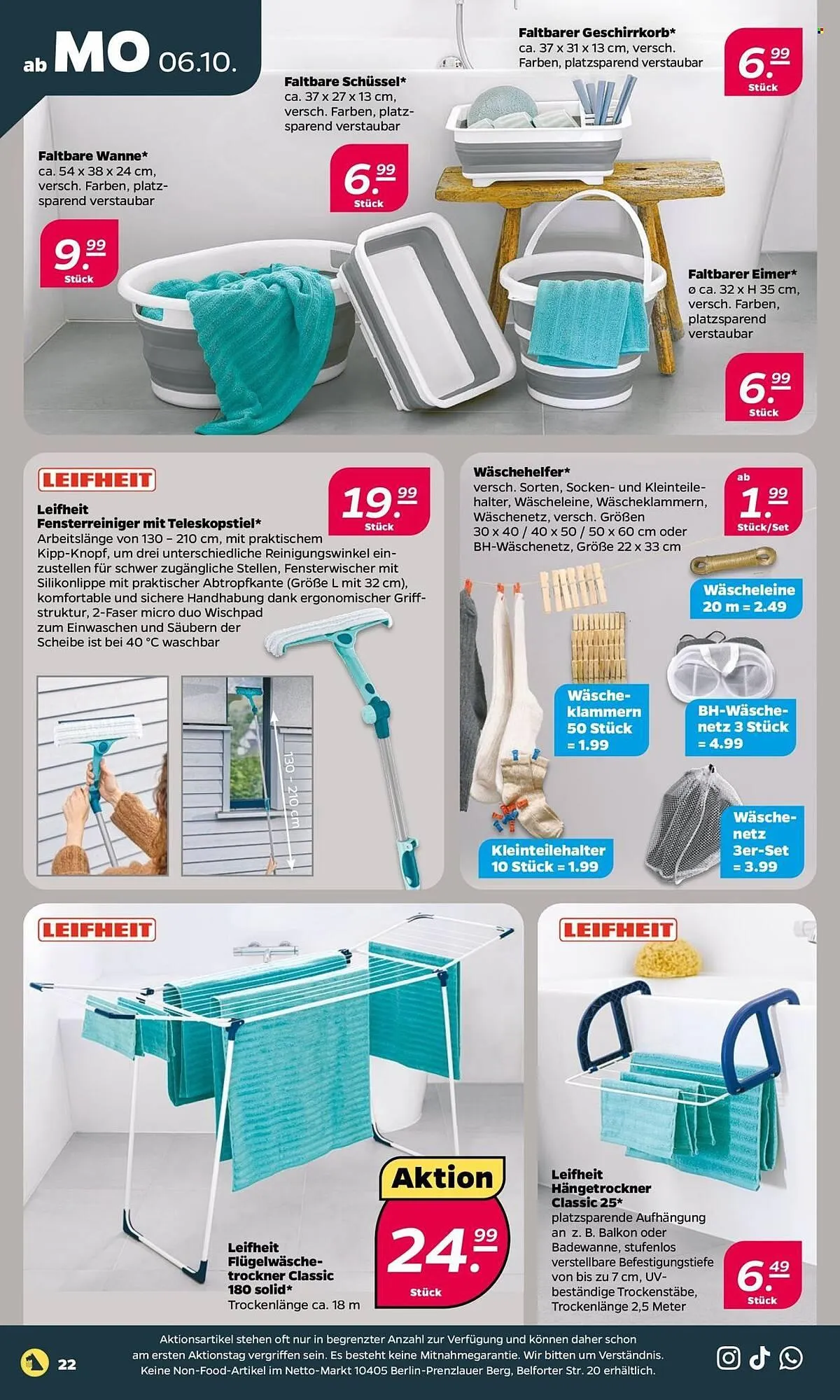 NETTO Prospekt von 6. Oktober bis 11. Oktober 2025 - Prospekt seite 22