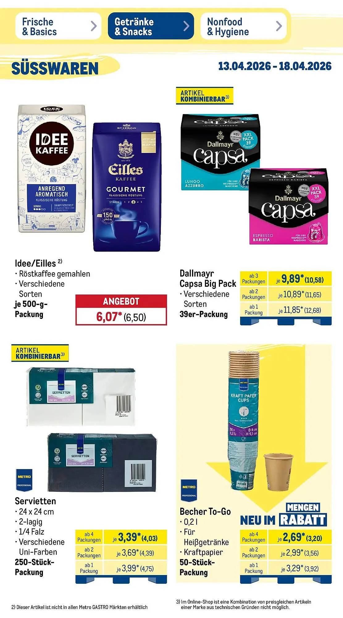 METRO Prospekt von 12. April bis 18. April 2026 - Prospekt seite 37