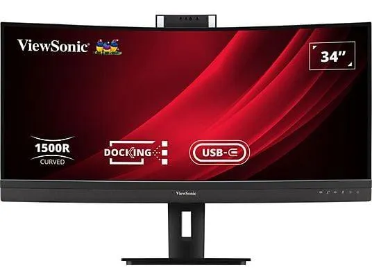 VIEWSONIC VG3457CV 34 Zoll UWQHD Monitor (5 ms Reaktionszeit , 100 Hz nativ)