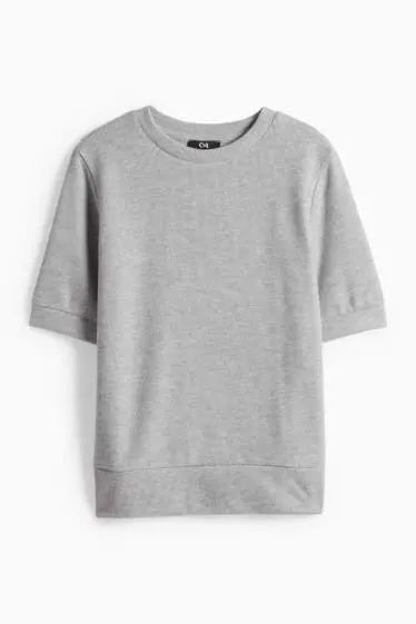 T-shirt - regular fit - ribbed