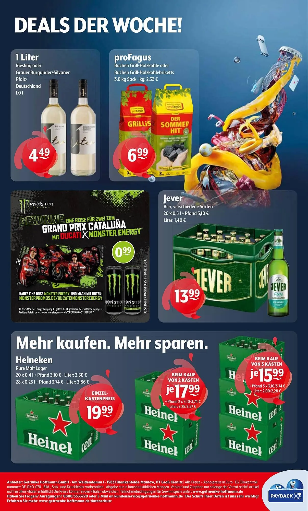 Getränke Hoffmann Prospekt von 14. Juli bis 19. Juli 2025 - Prospekt seite 8