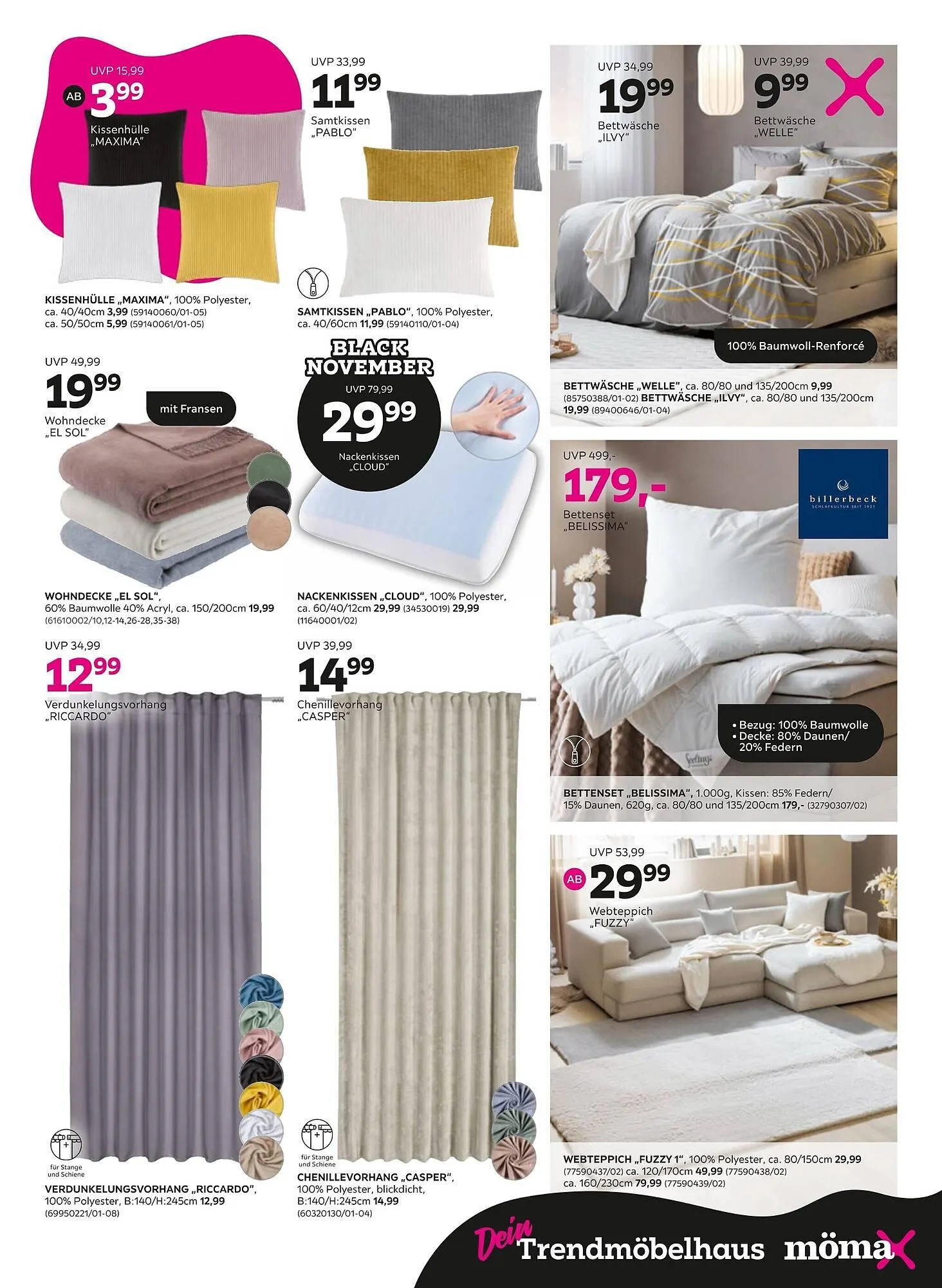 Mömax Prospekt von 10. November bis 18. November 2025 - Prospekt seite 3