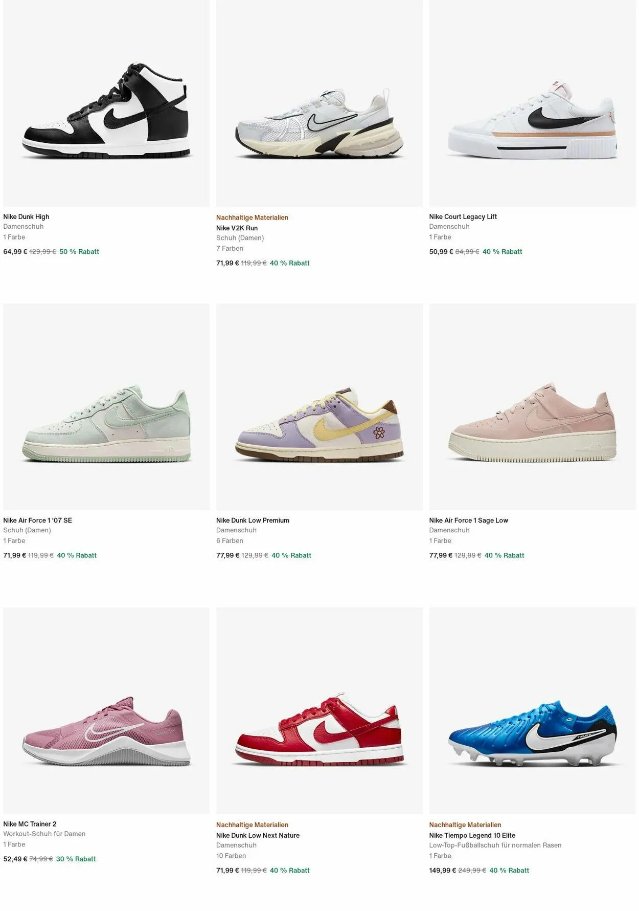 Nike Aktueller Prospekt - 1