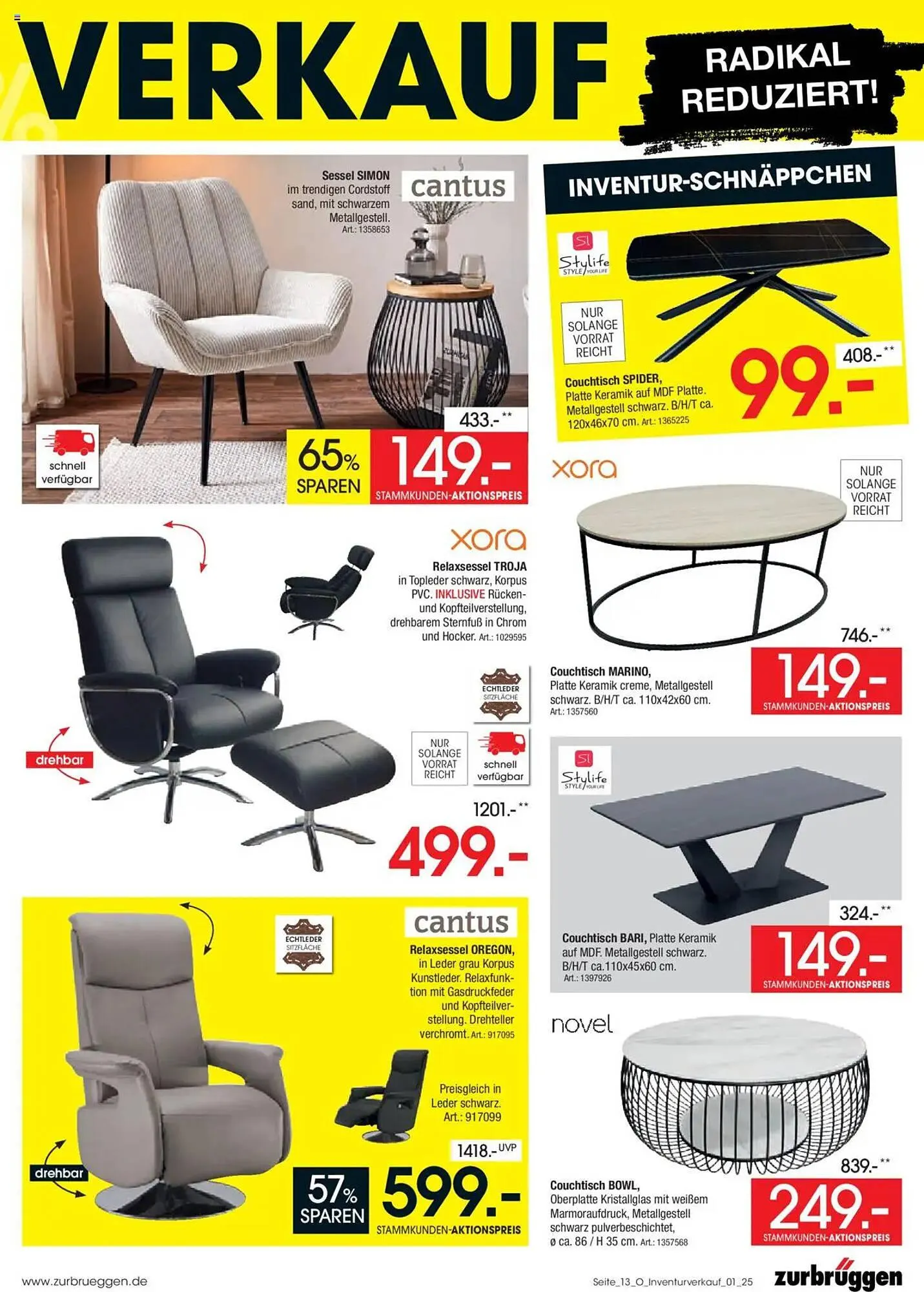 Zurbrüggen Prospekt von 3. Juli bis 31. Juli 2025 - Prospekt seite 15