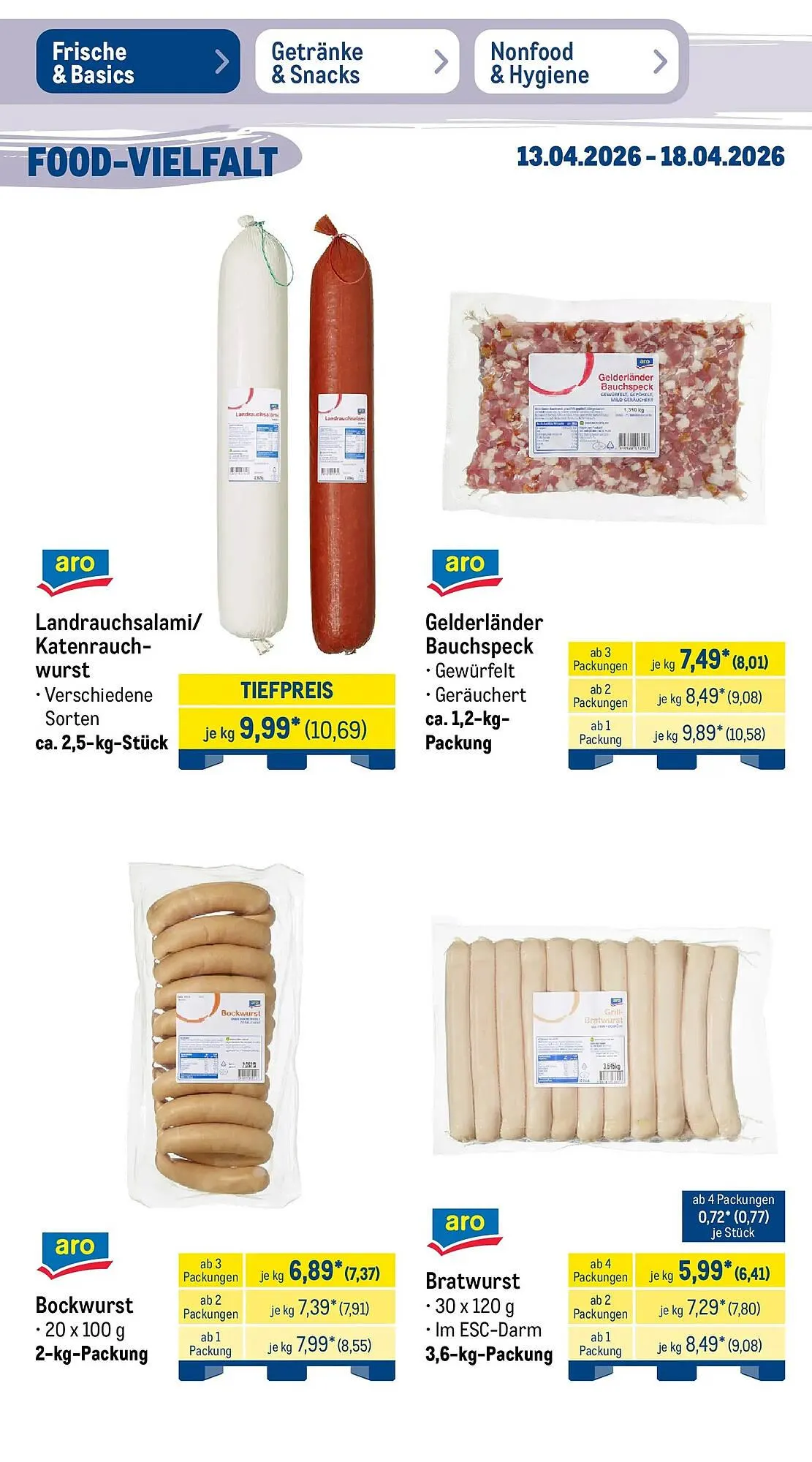 METRO Prospekt von 12. April bis 18. April 2026 - Prospekt seite 11