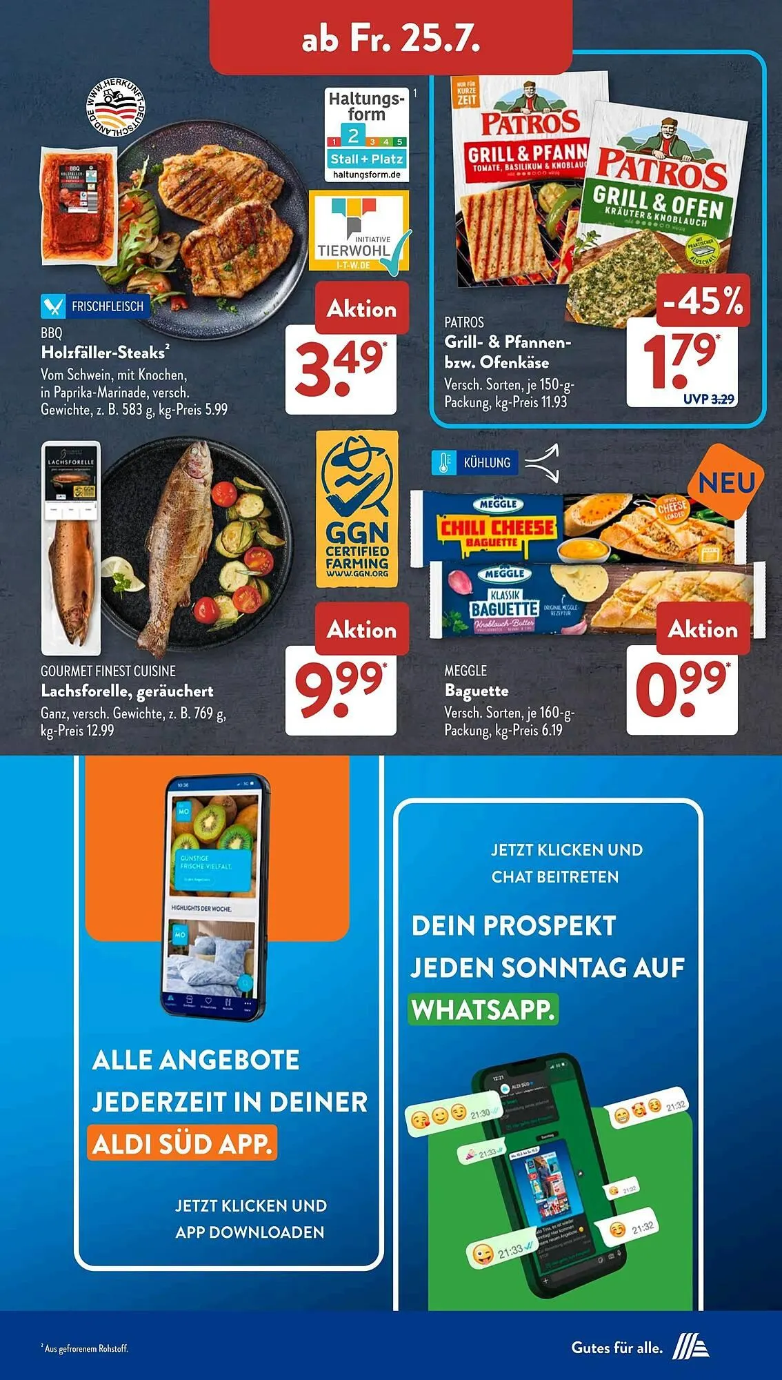 Aldi Süd Prospekt von 21. Juli bis 27. Juli 2025 - Prospekt seite 25