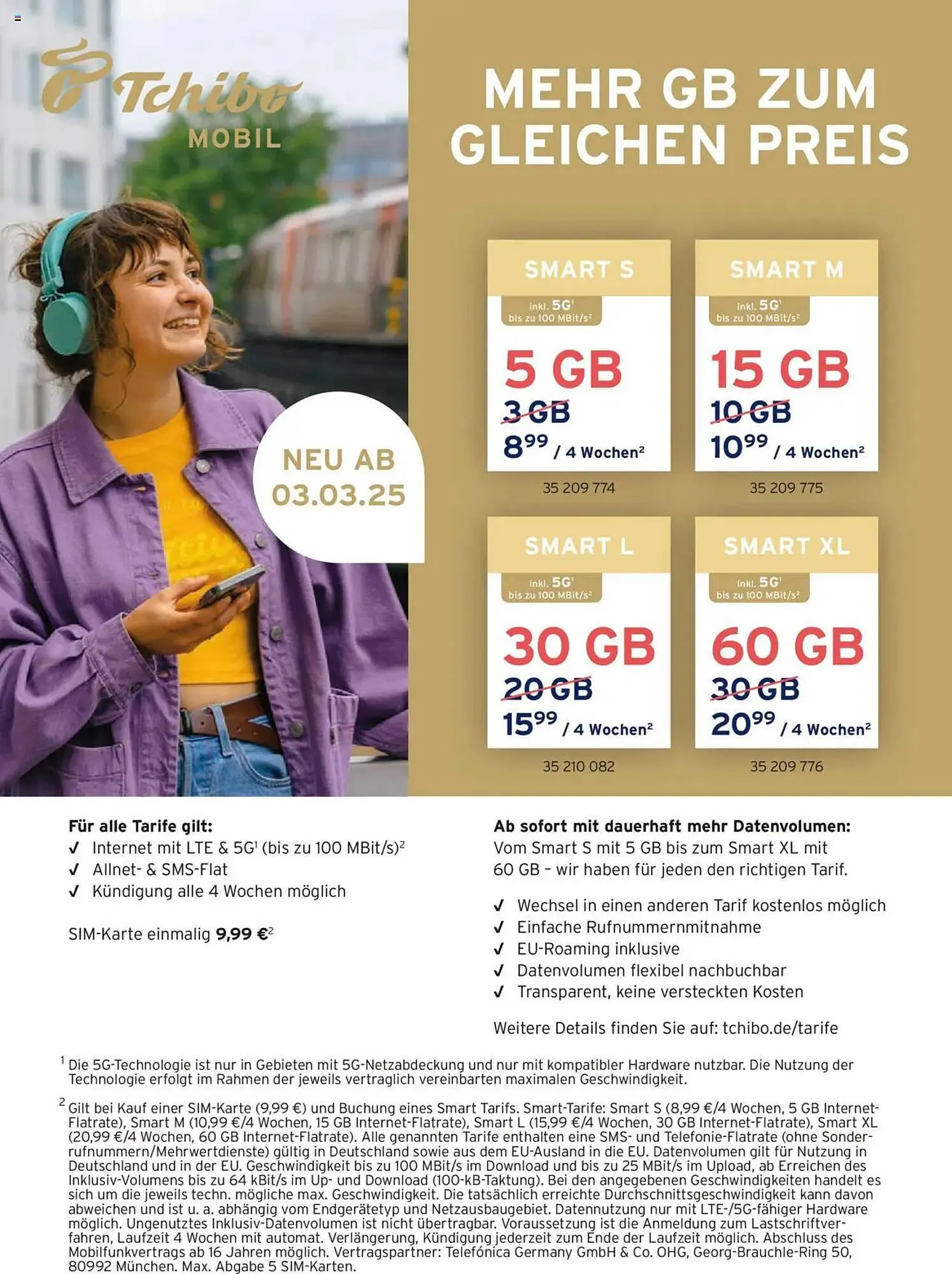 Tchibo Prospekt von 19. März bis 8. April 2025 - Prospekt seite 39