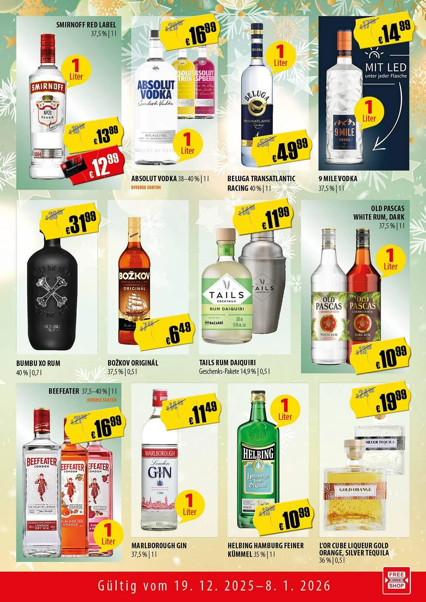 FreeOneShop Prospekt von 19. Dezember bis 8. Januar 2026 - Prospekt seite 3