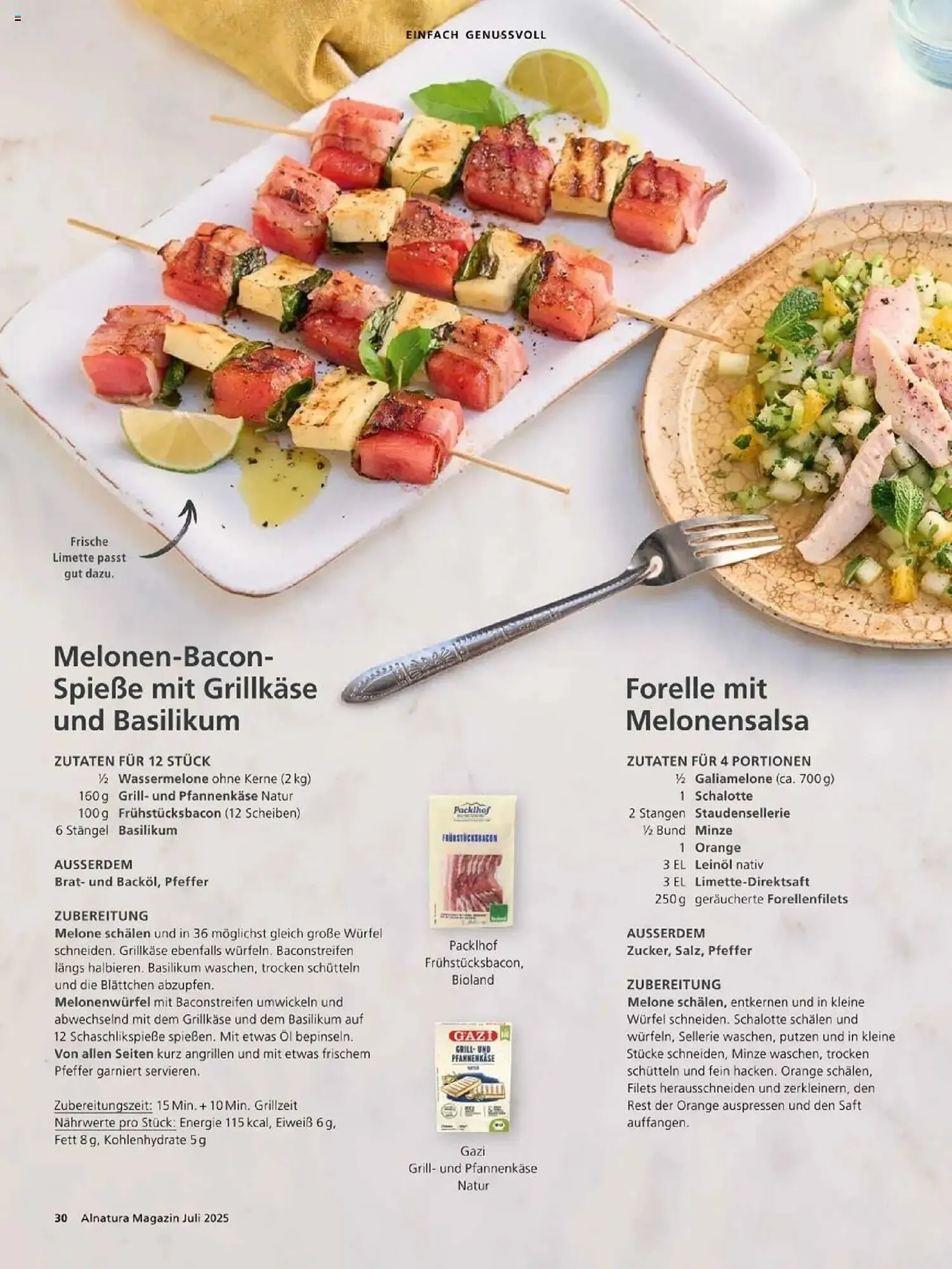 Alnatura Prospekt von 1. Juli bis 31. Juli 2025 - Prospekt seite 30