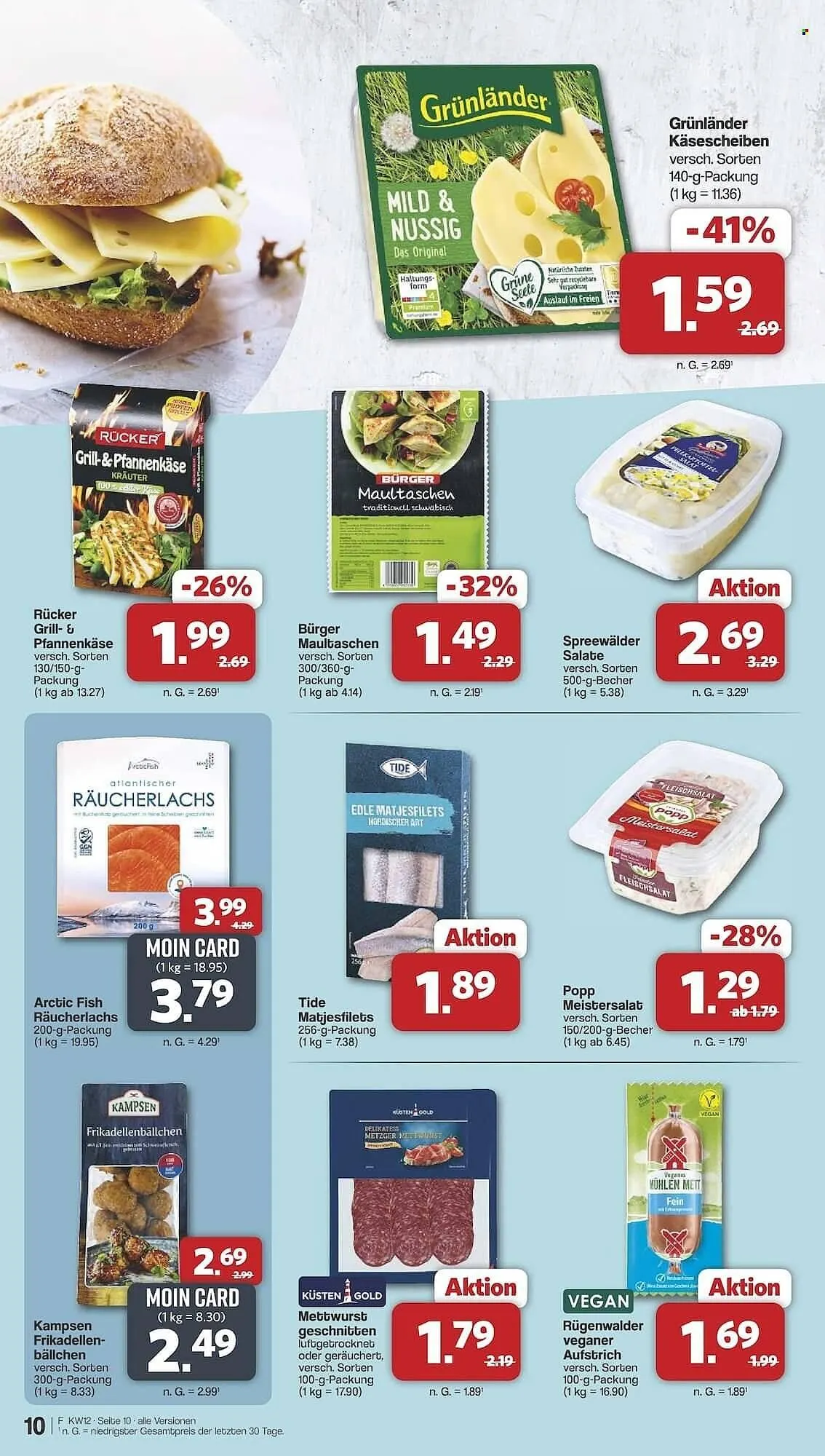 Famila Nord Ost Prospekt von 16. März bis 21. März 2026 - Prospekt seite 10