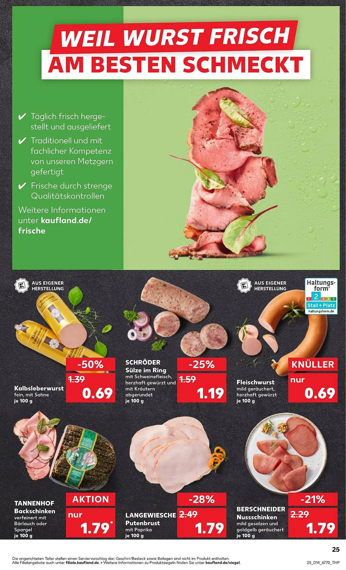 Kaufland Prospekt von 3. April bis 9. April 2025 - Prospekt seite 25