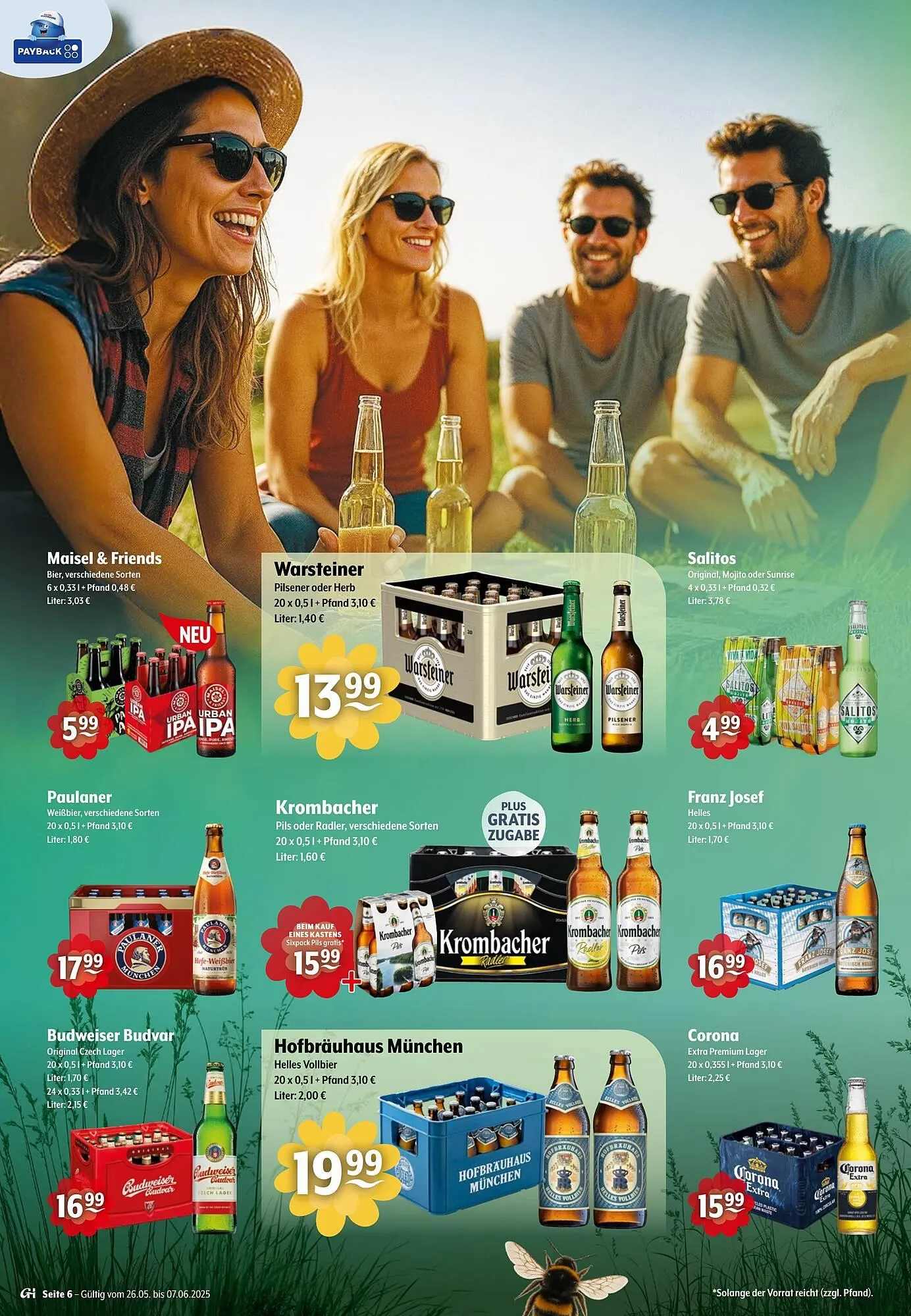 Getränke Hoffmann Prospekt von 26. Mai bis 31. Mai 2025 - Prospekt seite 6