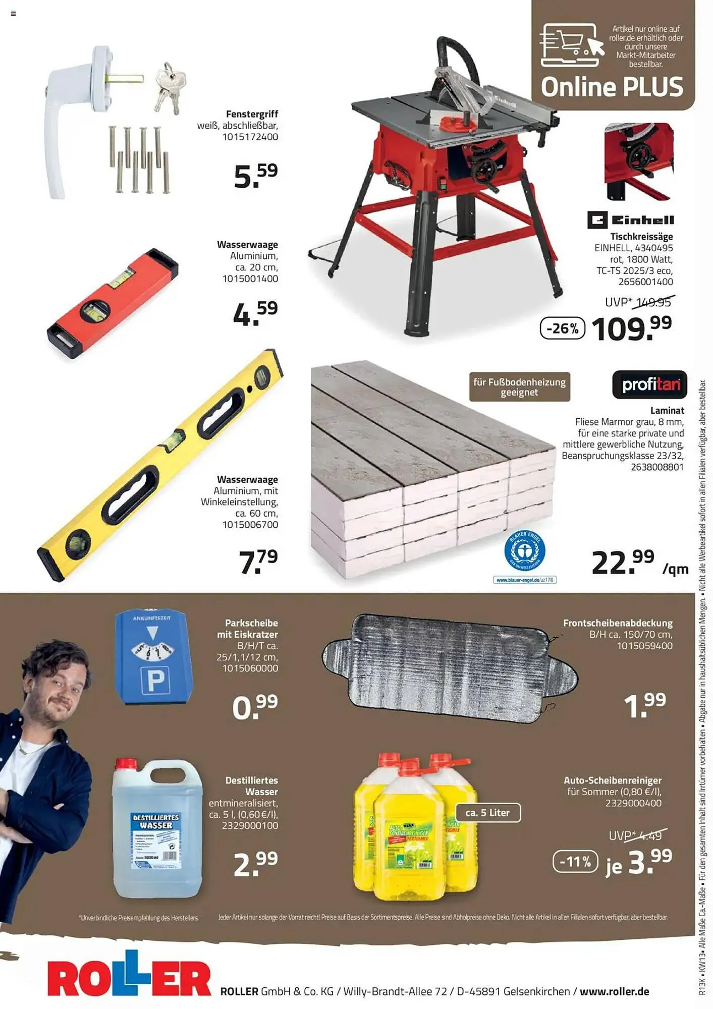 ROLLER Prospekt von 23. März bis 31. Mai 2025 - Prospekt seite 8