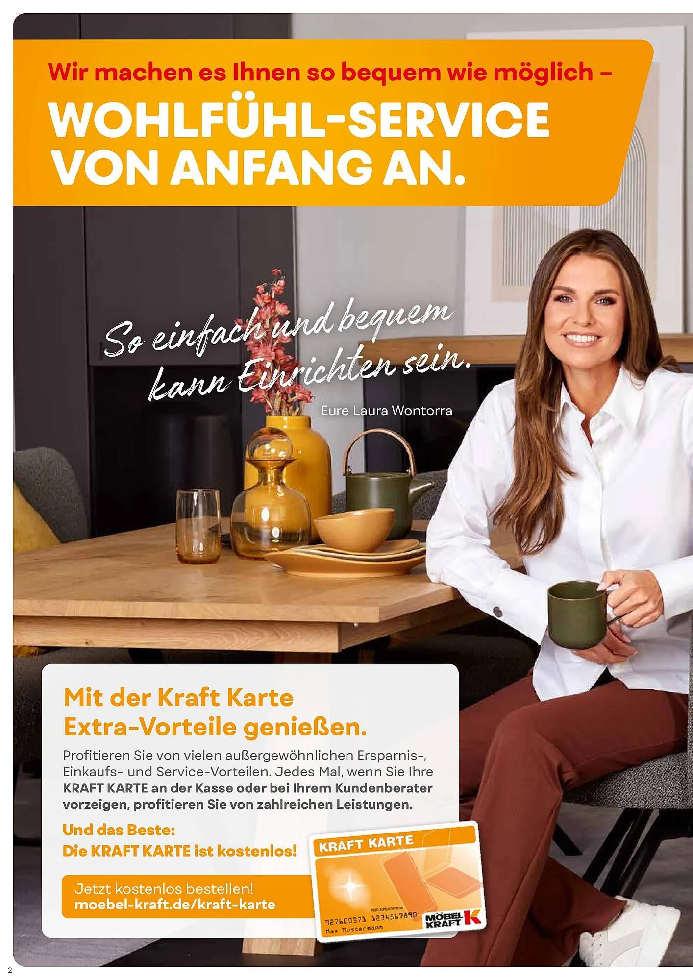 Möbel Kraft Prospekt von 15. April bis 13. Mai 2025 - Prospekt seite 2