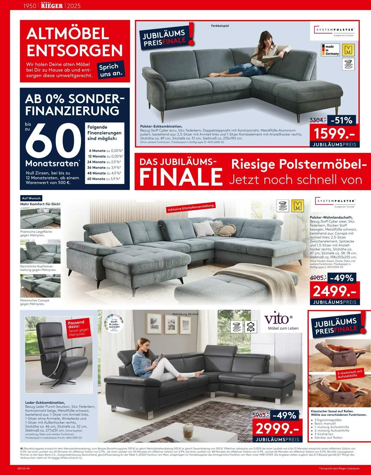 Möbel Rieger von 23. Dezember bis 23. Januar 2026 - Prospekt seite 4